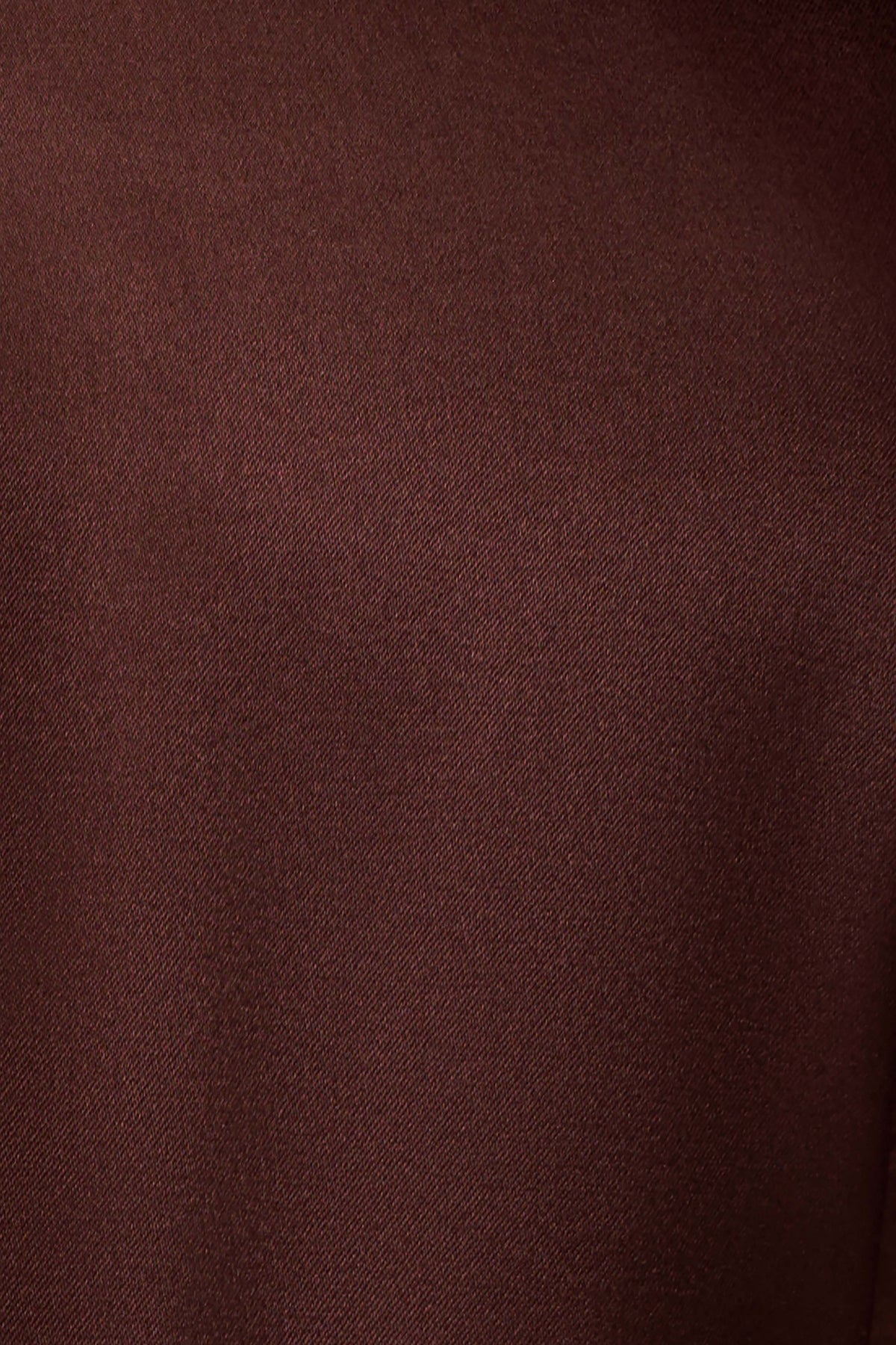 Queenie Silk Long Sleeve Shirt - Dark Chocolate