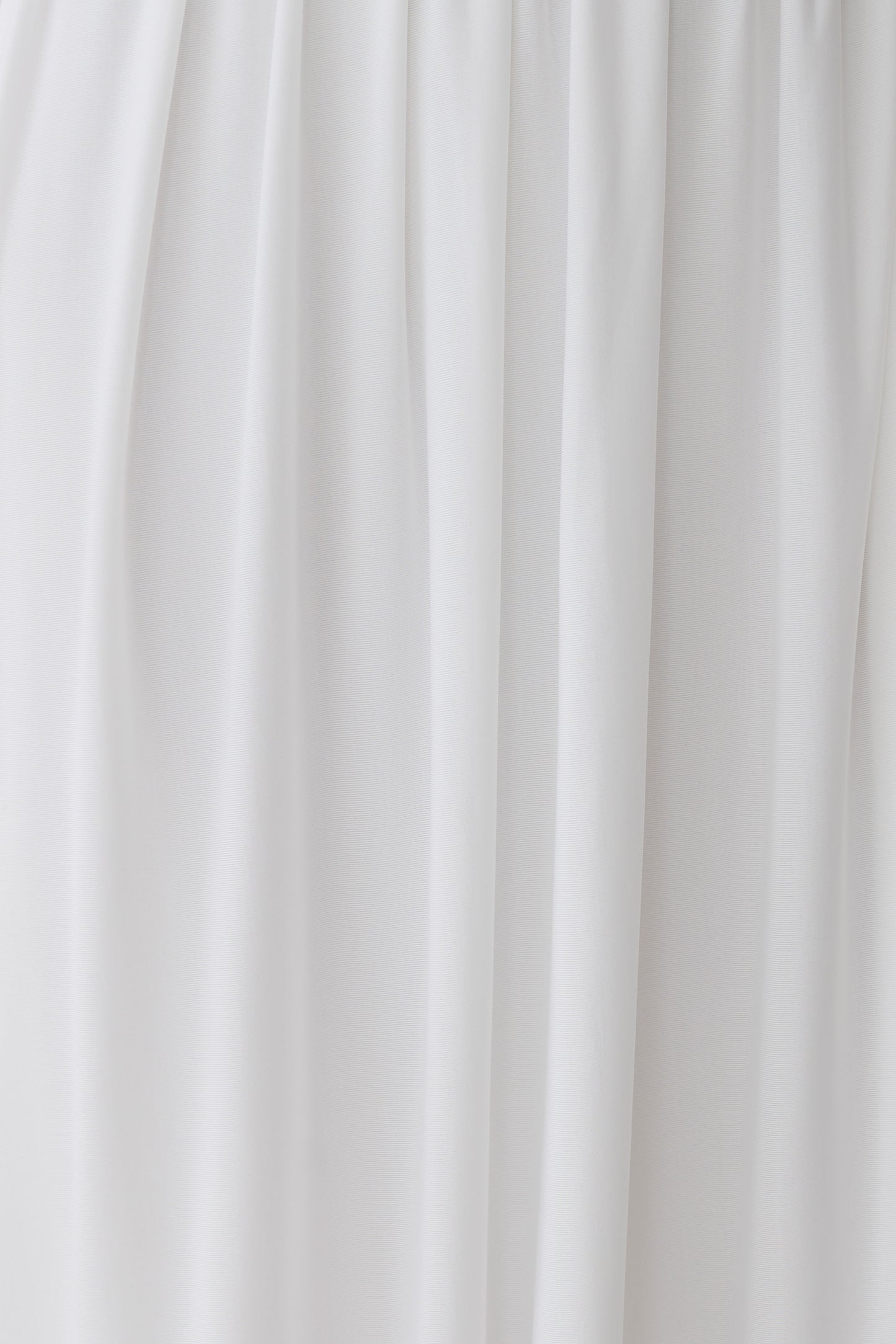 Banks Bubble Hem Midi Skirt - White