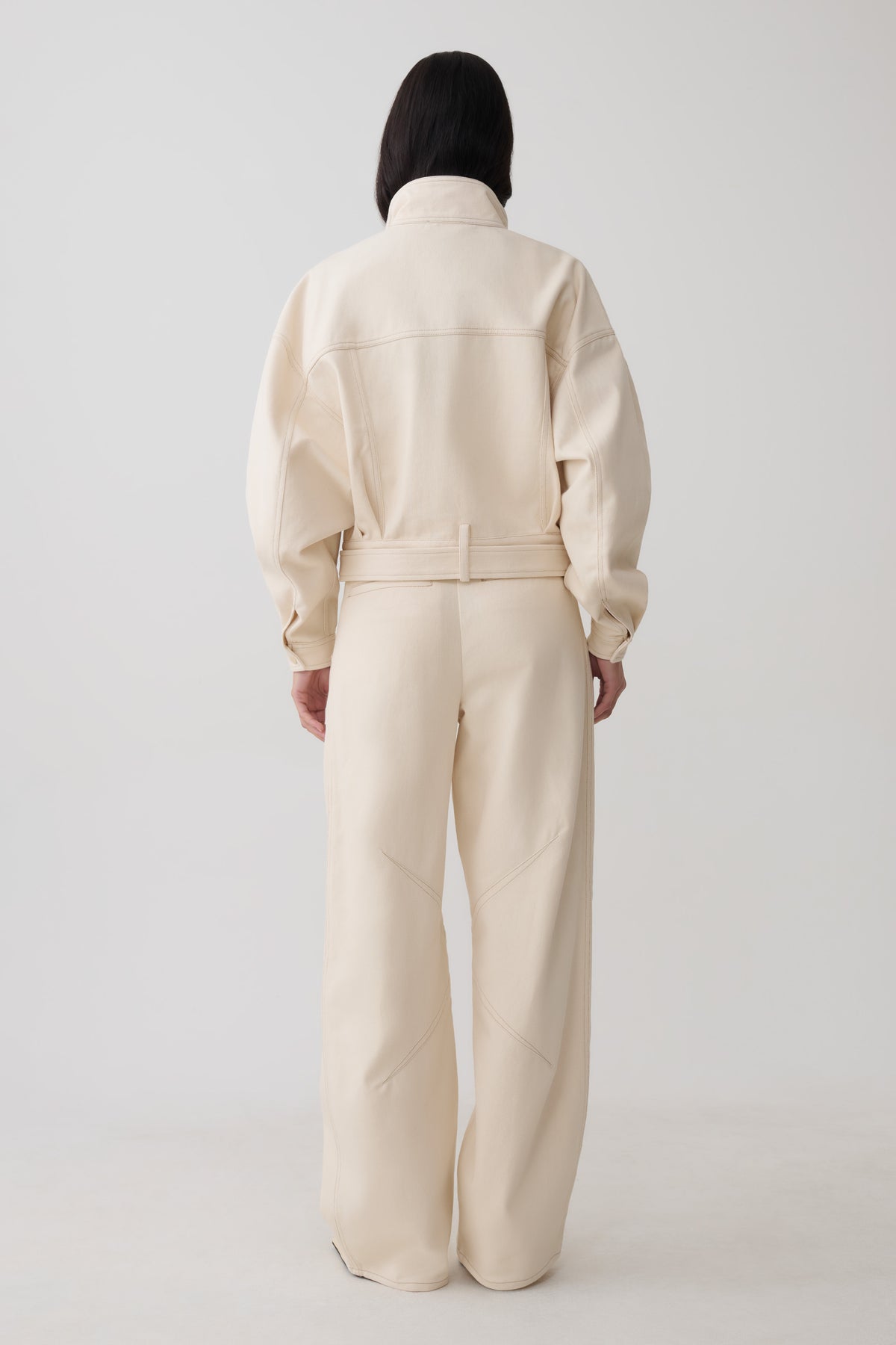 Dane Denim Jacket - Cream