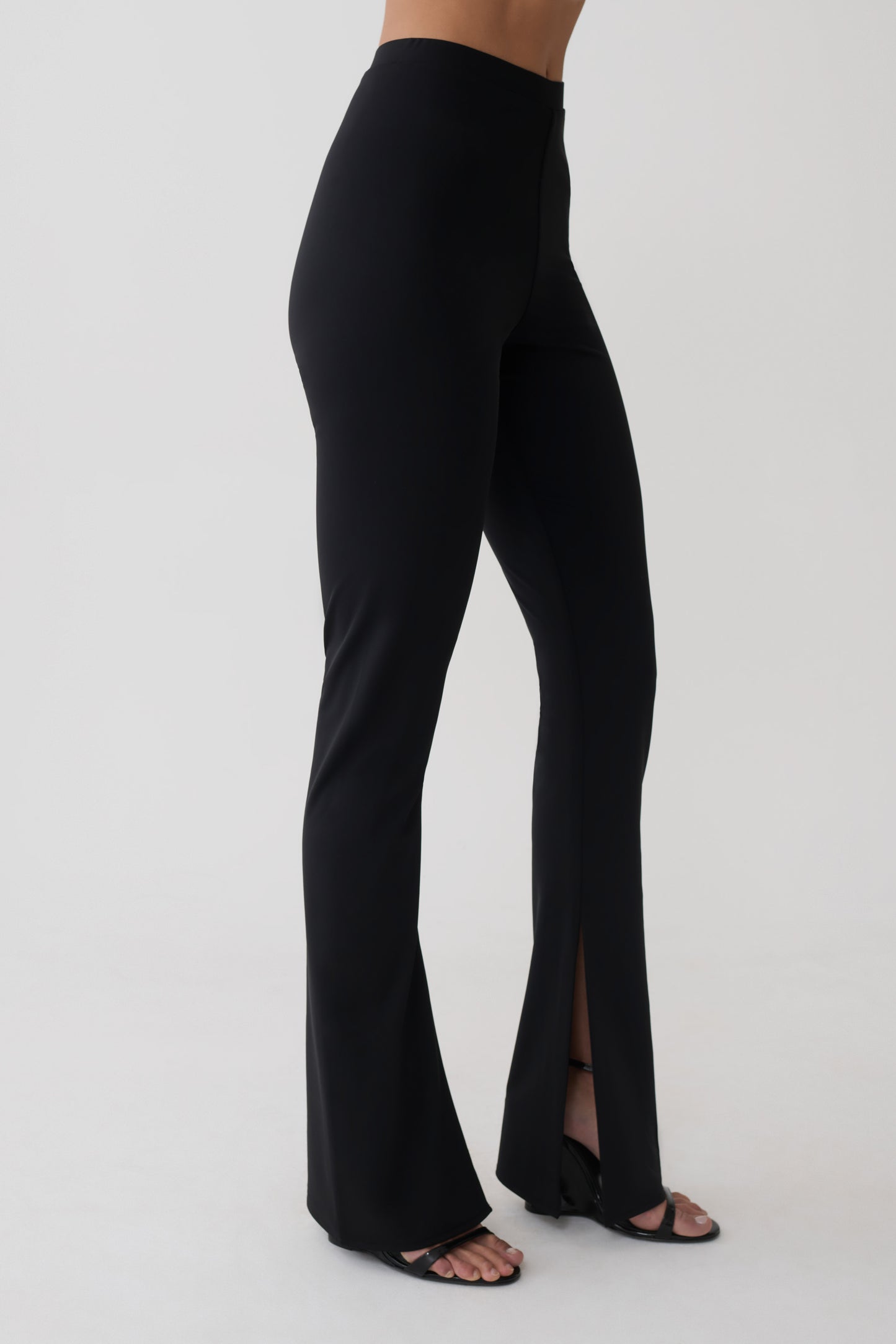 Fletcher Skinny Flare Pants - Black