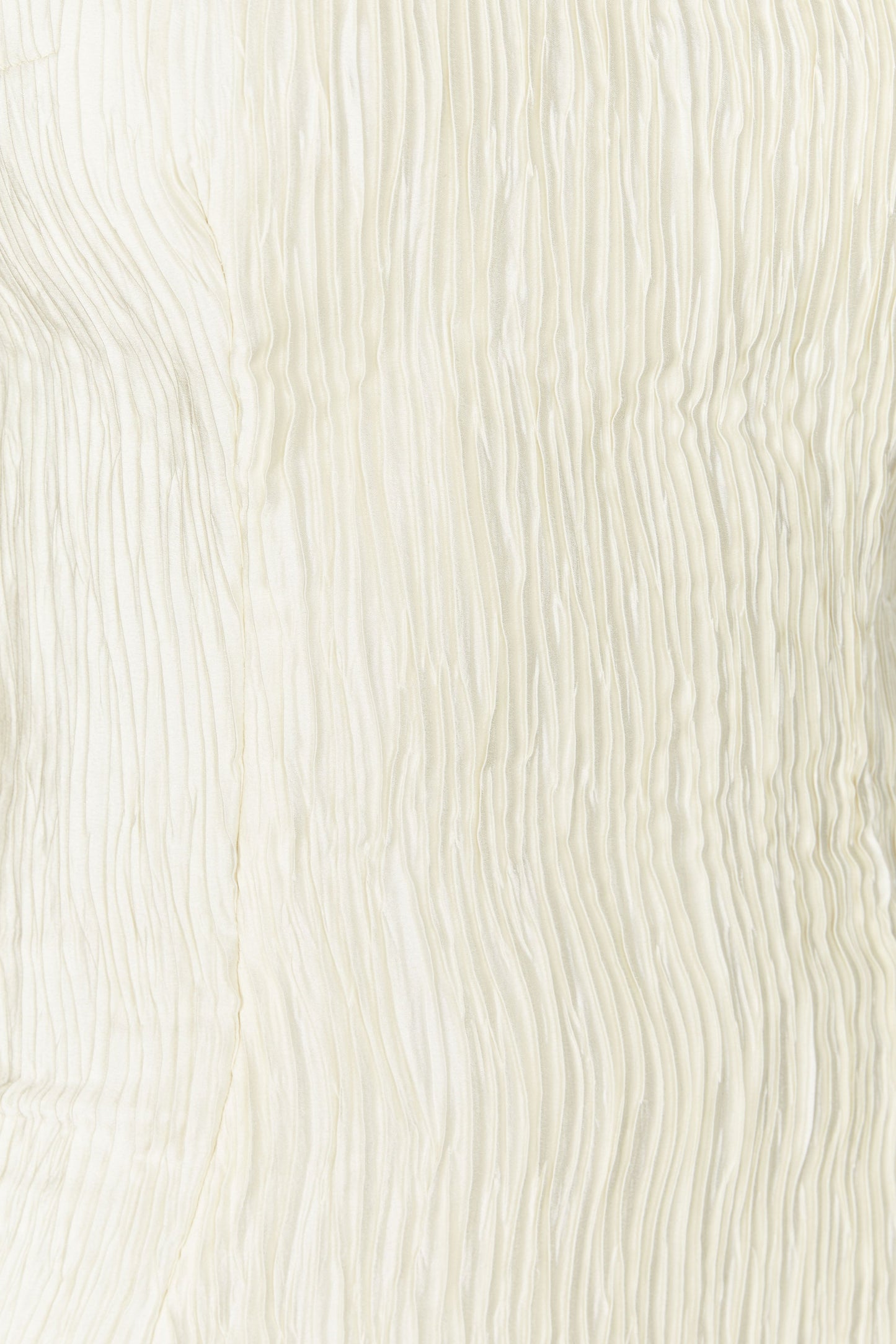 Theia Plisse Maxi Dress - Ivory