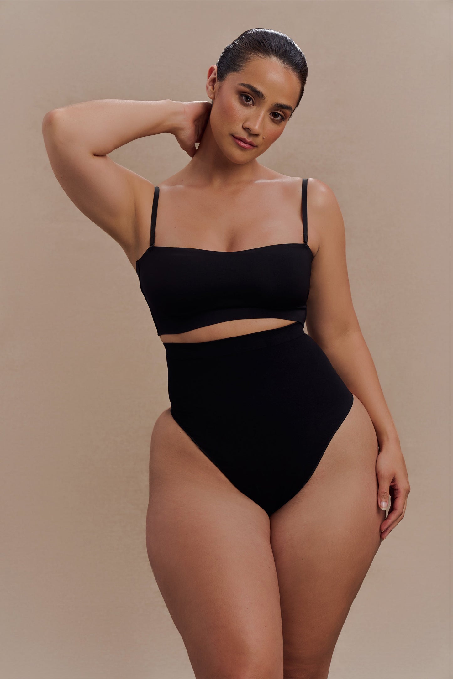 Joanna Strapless Shapewear Bra - Black