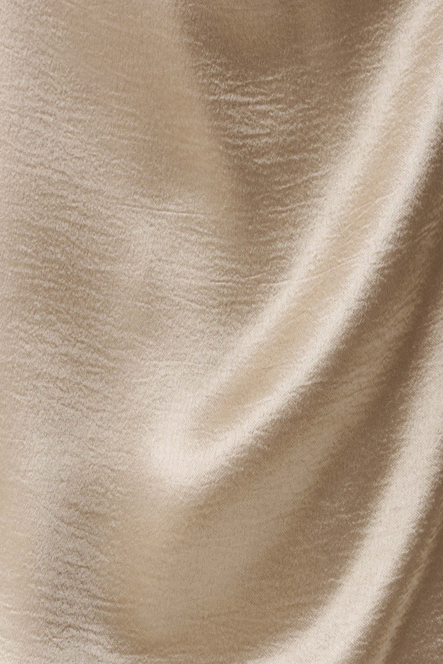 Cleo Satin Midi Skirt - Gold