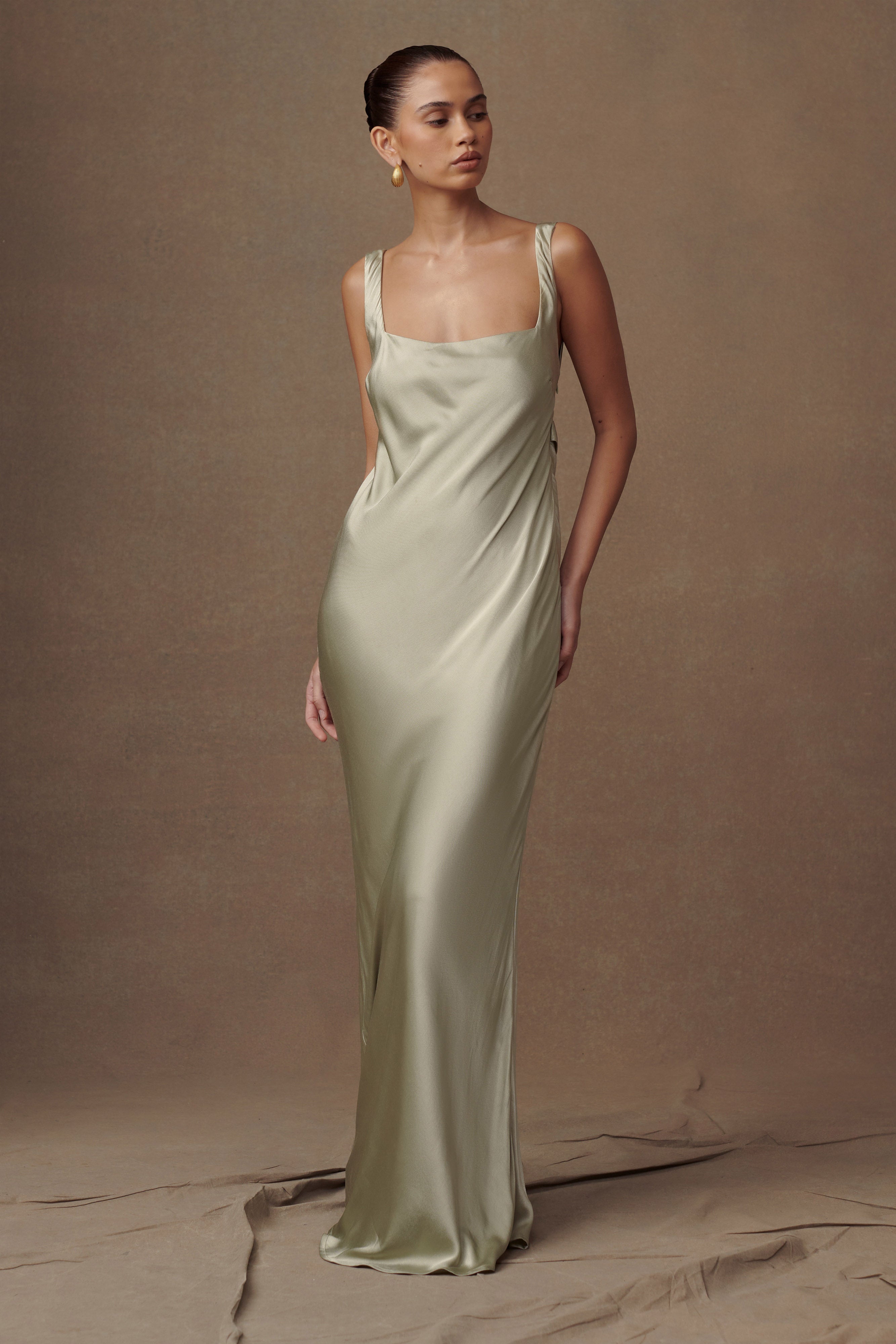 silver meshki dress Maxi Dress Sabra Satin Halter Maxi Dress Silver MESHKI UK The ELMA Lurex Knit Halter Maxi Dress captures sleek allure through its fluid form and subtle shimmer Meshki- Adoria sequin maxi dress