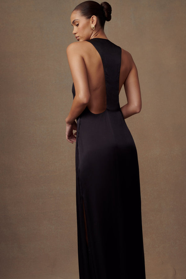 Collective Dress - Jacquelyn Racerback Maxi Dress - Black image 6