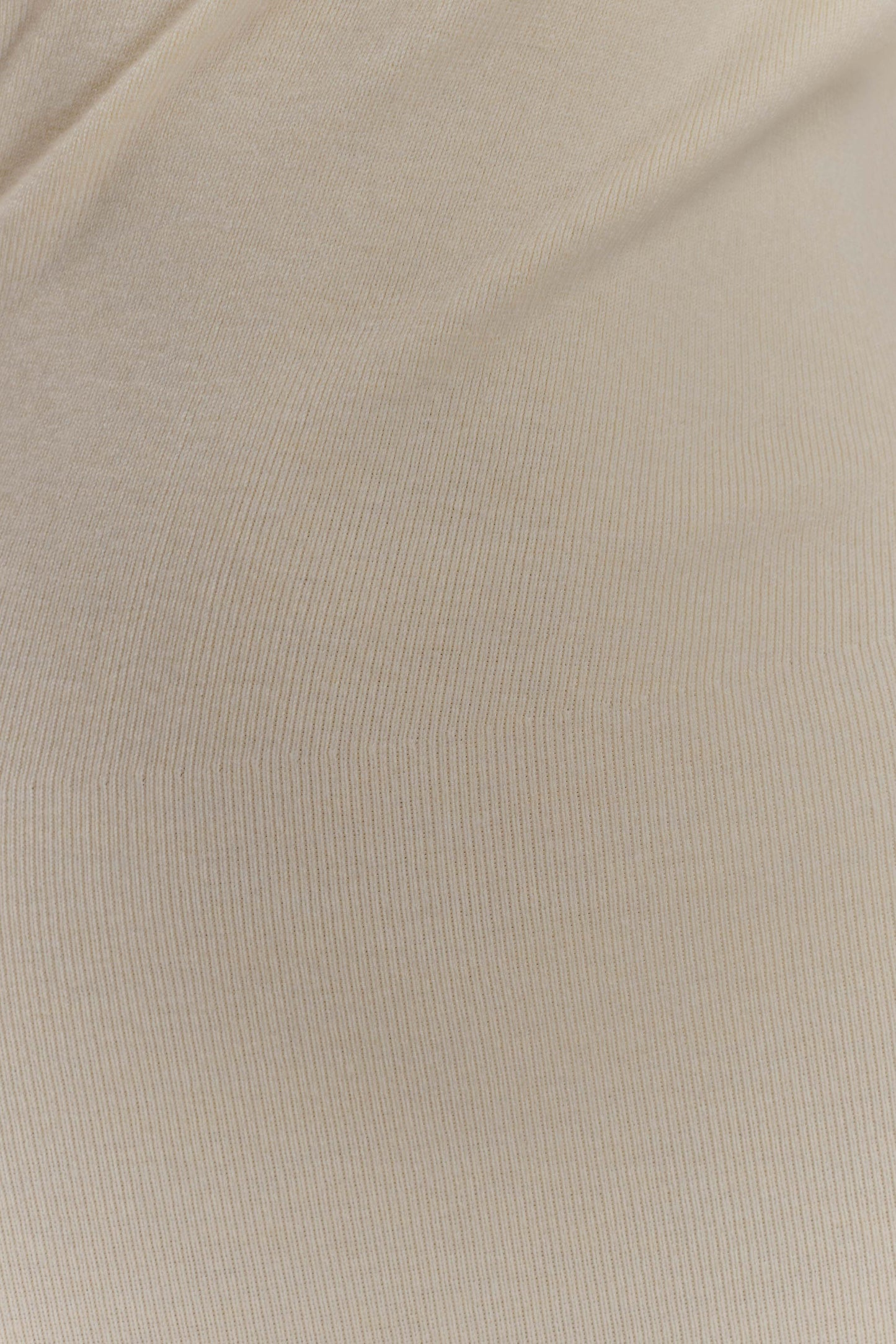 Culver Draped Twist Knit Midi Dress - Cream