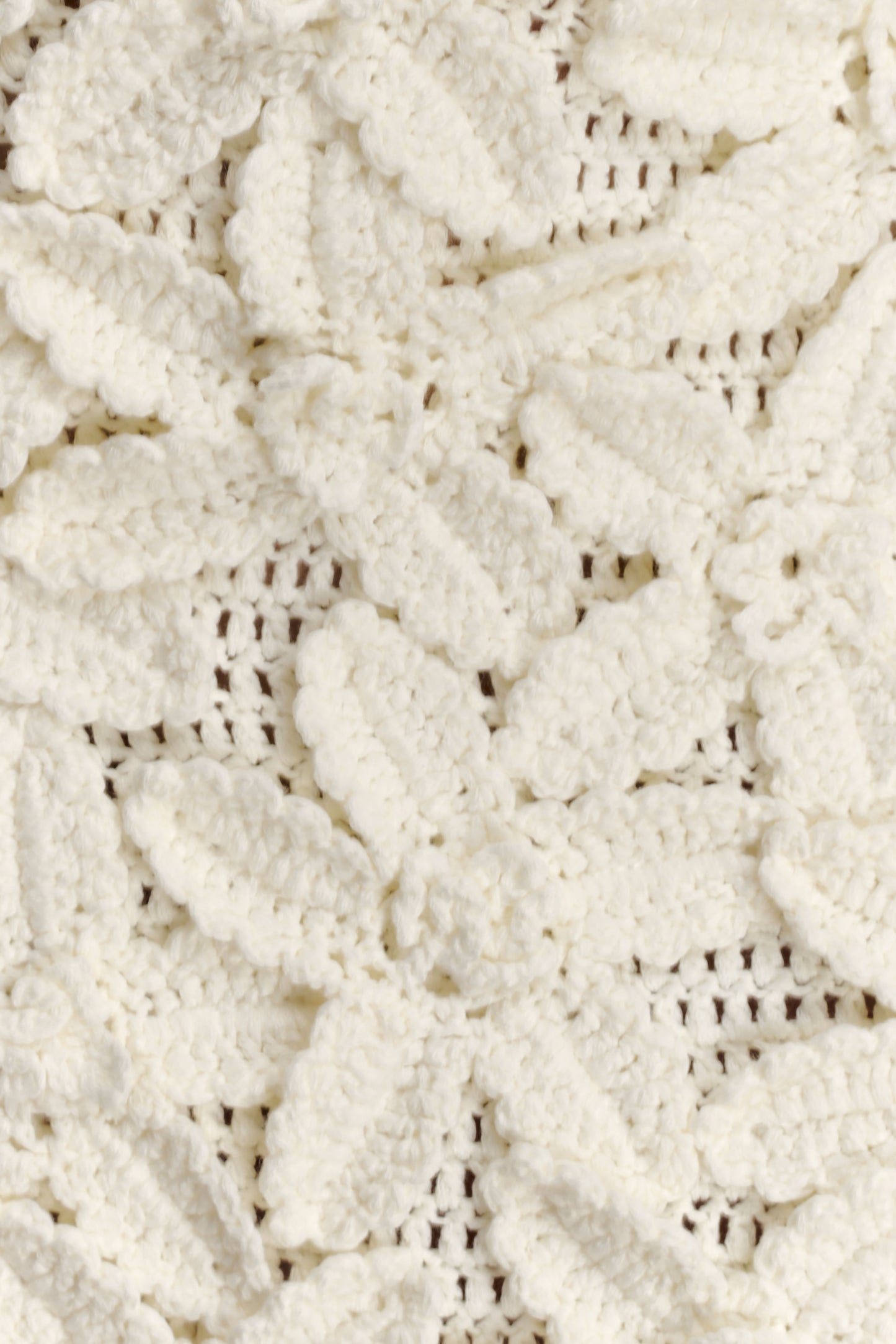 Jaylene Floral Crochet Mini Dress - White