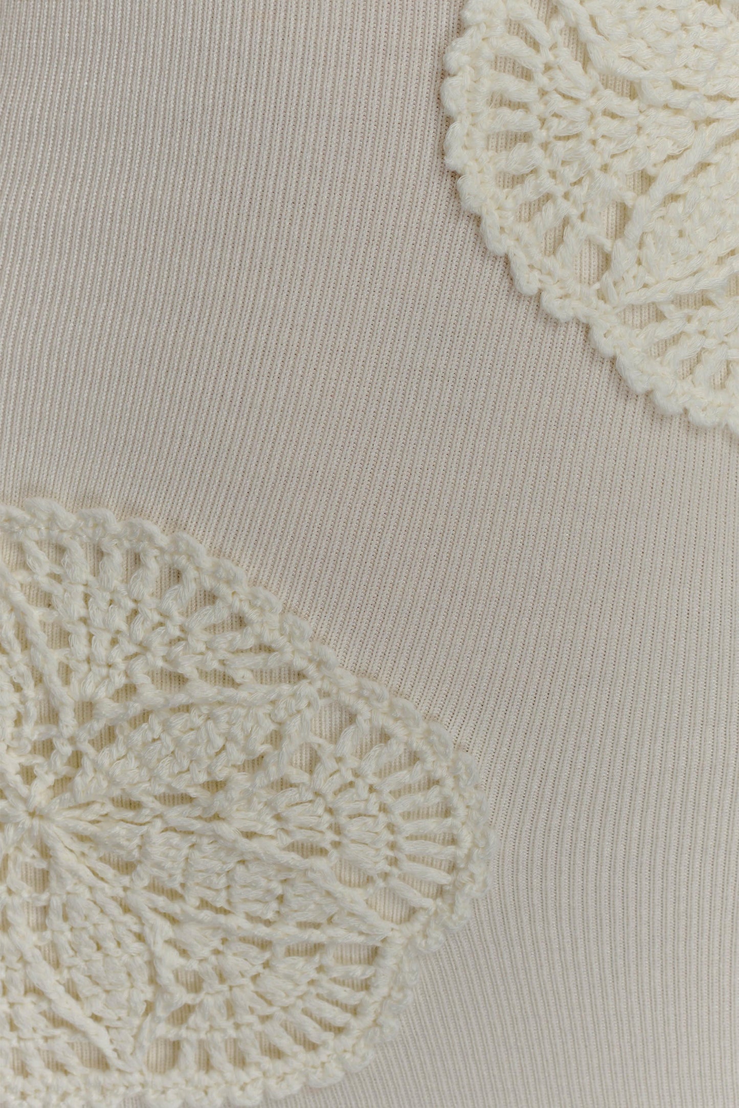 Teneika Crochet Knit Maxi Dress - Ivory