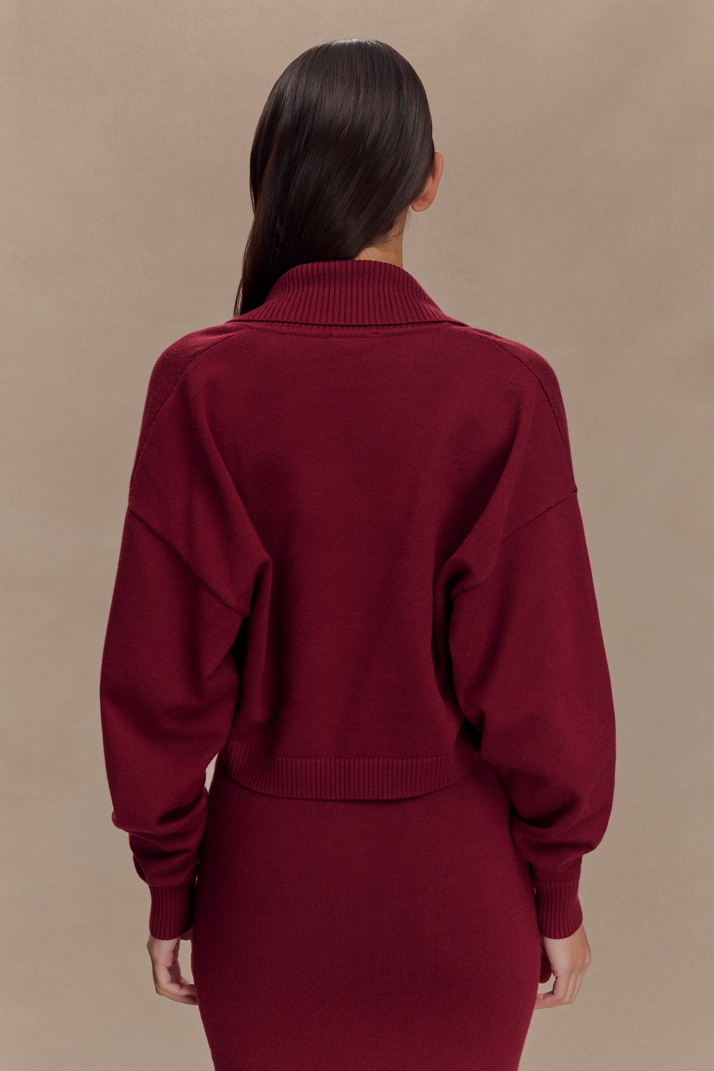 Kingston Knit Maxi Dress - Merlot