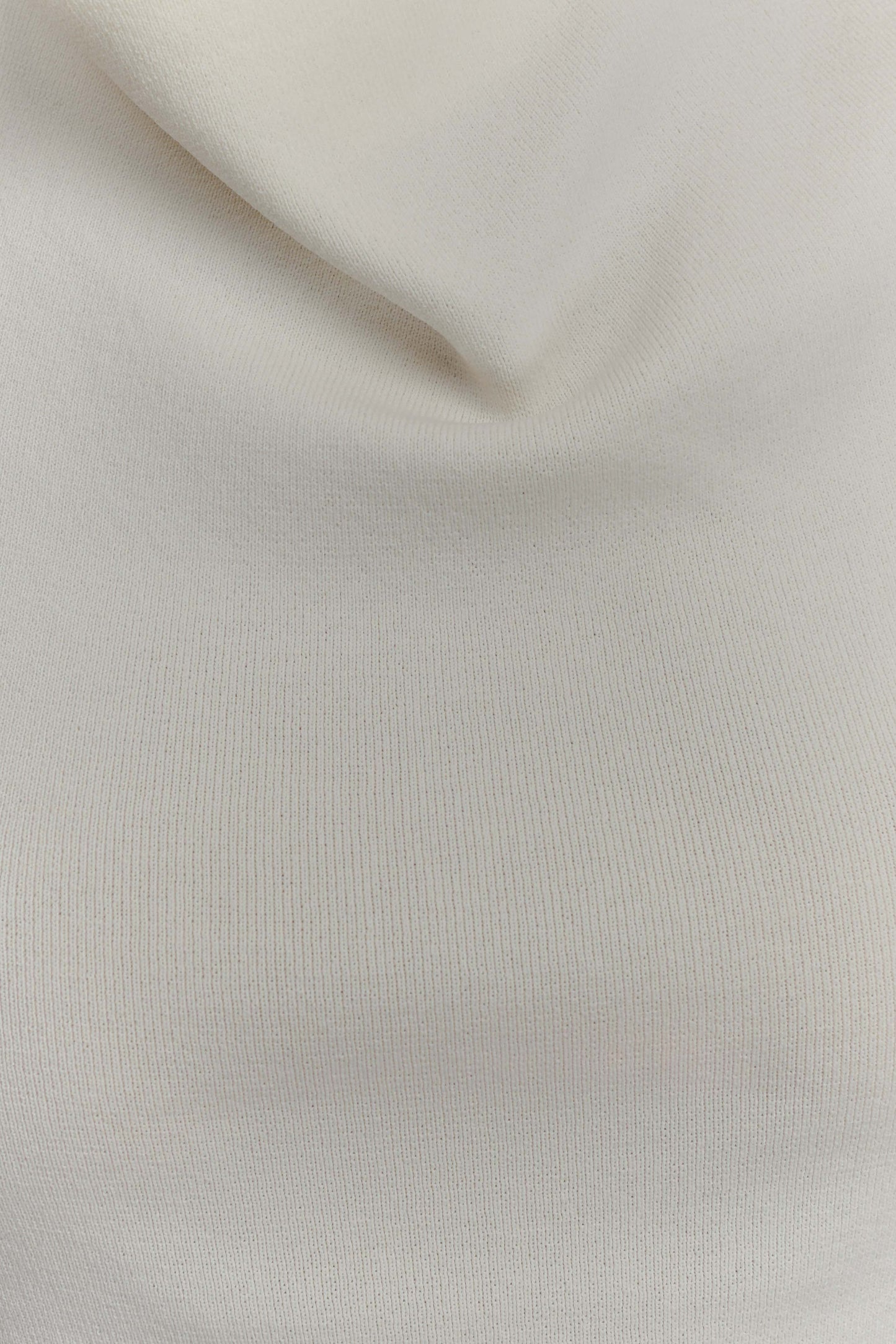 Francisca Cowl Neck Knit Top - White