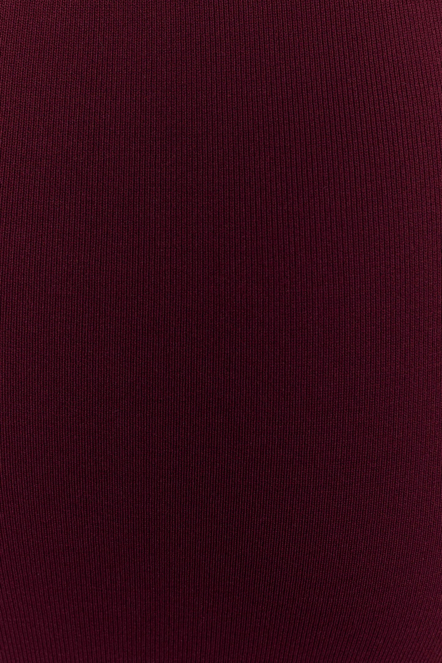 Francisca Mid Rise Knit Maxi Skirt - Merlot