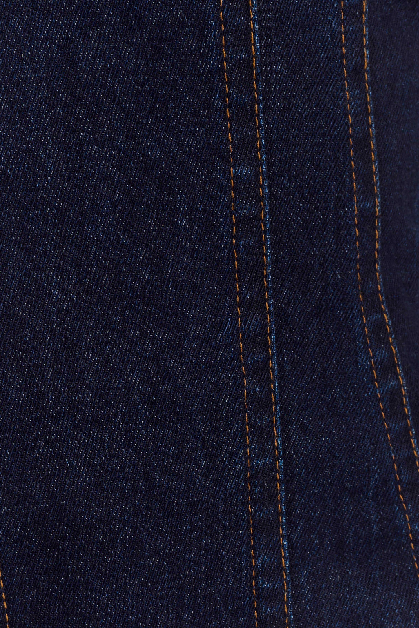 Meadow Denim Corset Halter Top - Indigo Blue