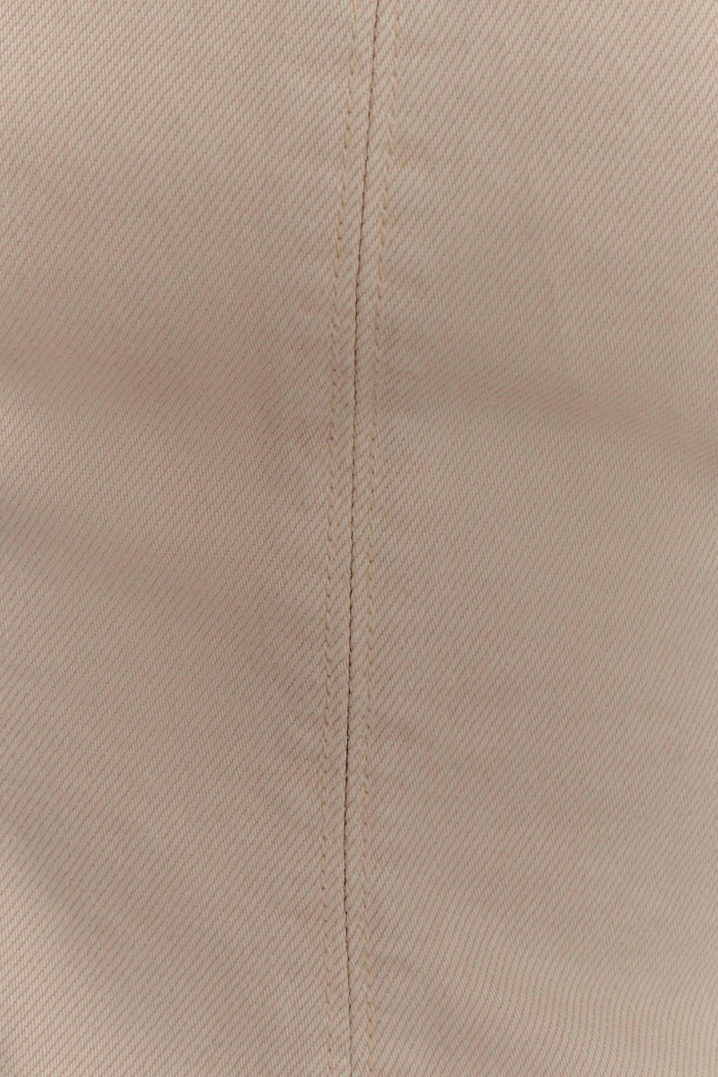 Oakley Strapless Scallop Denim Top - Stone Wash