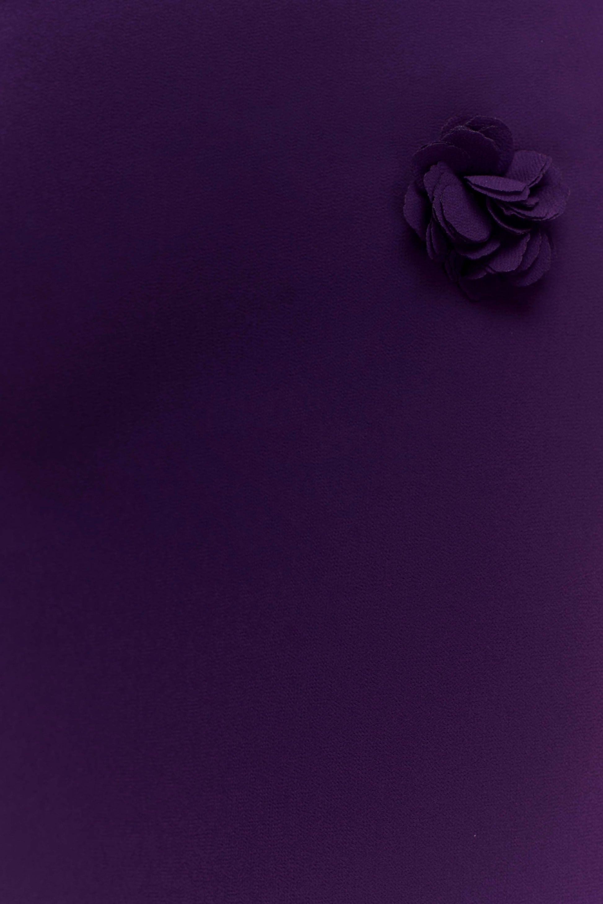 Rosalie Floral Chiffon Maxi Dress - Purple - View 6 | Shop Formal Dress