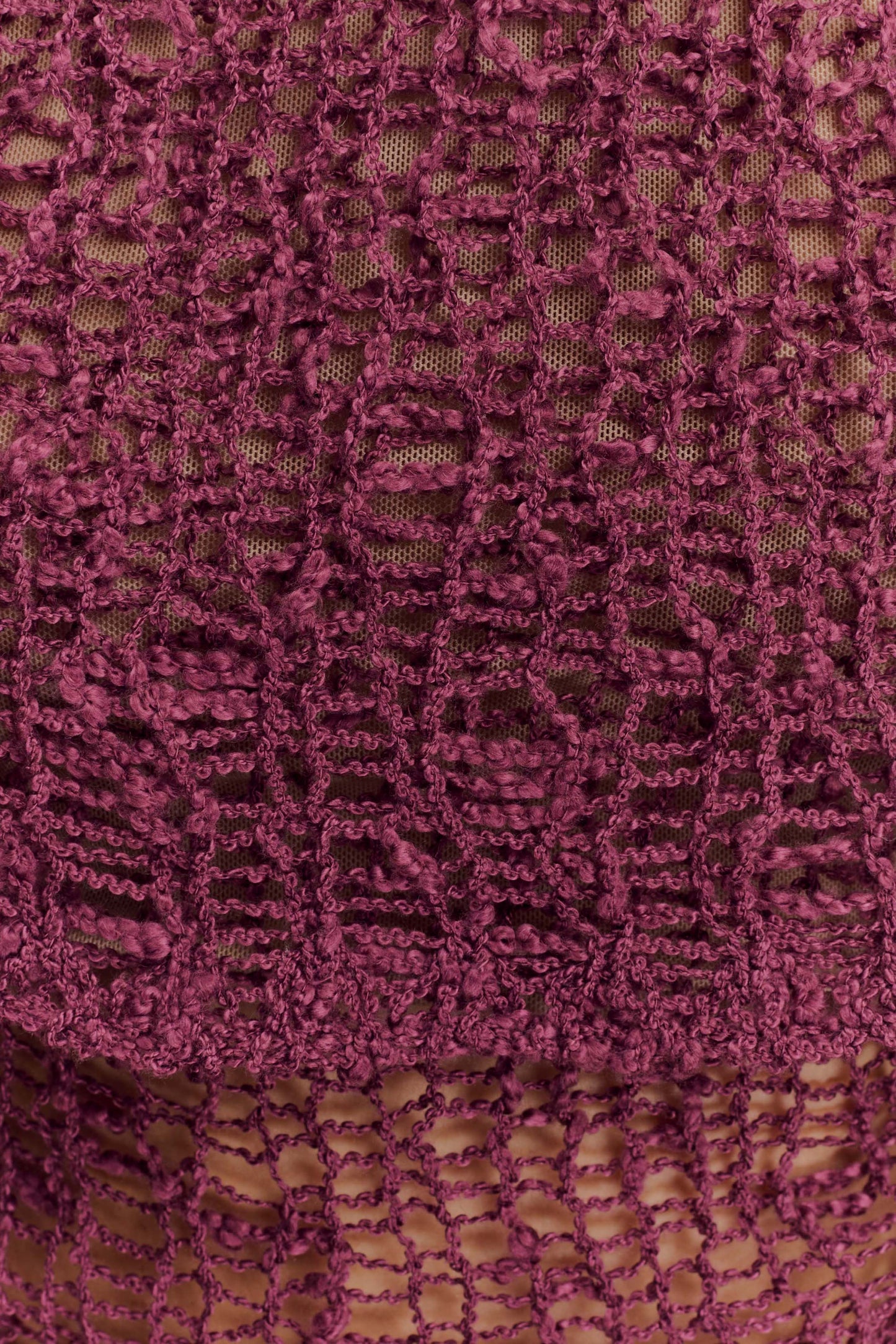 Cordelia Off Shoulder Knit Top - Mauve