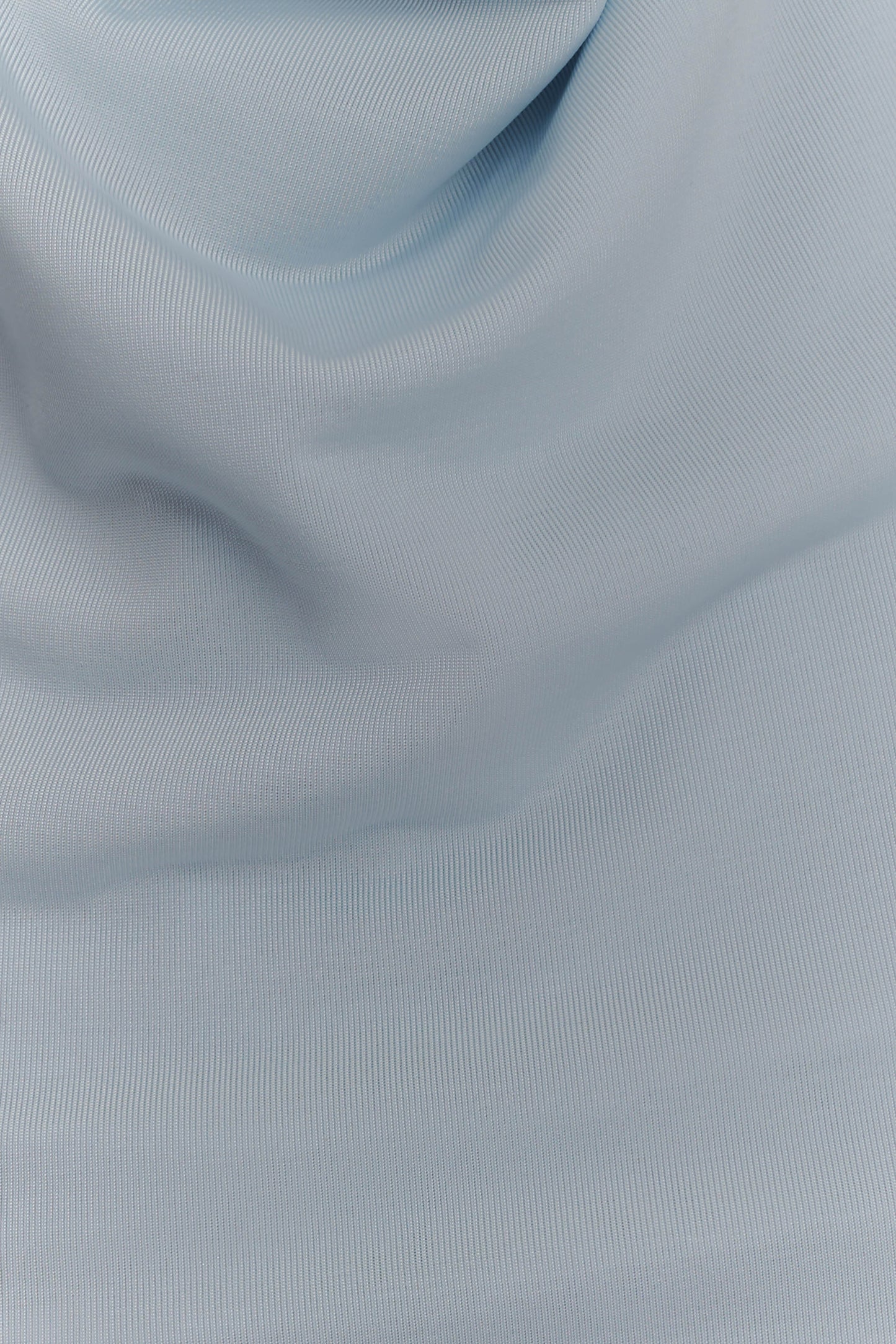 Calandra Slinky Halter Top With Hardware - Pale Blue