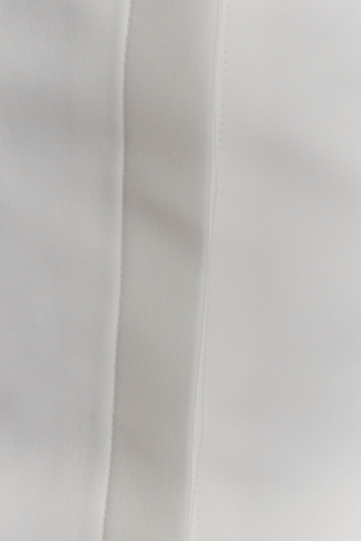 Carina Peplum Cotton Shirt Dress - White