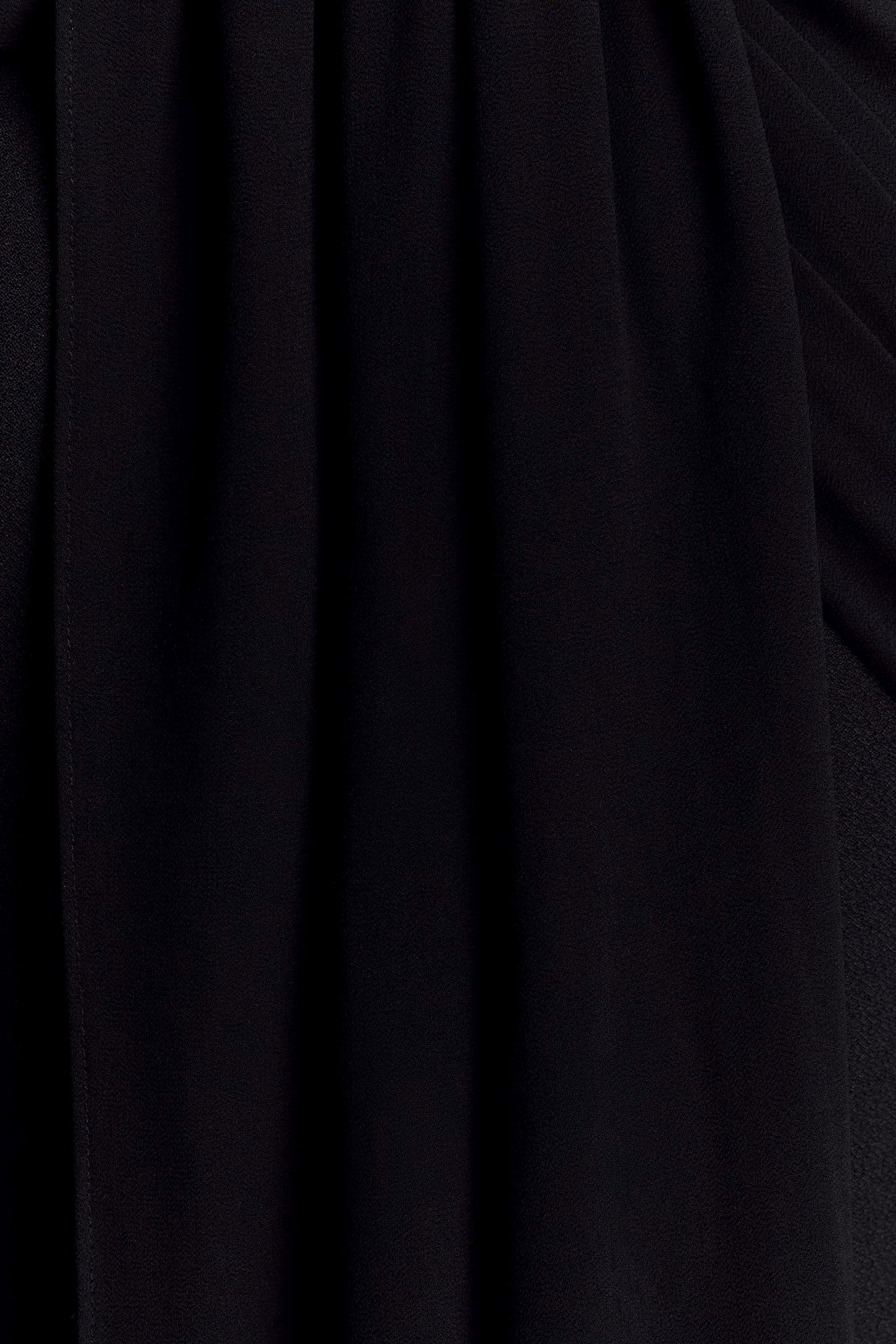 Philippa Knotted Crepe Maxi Dress - Black