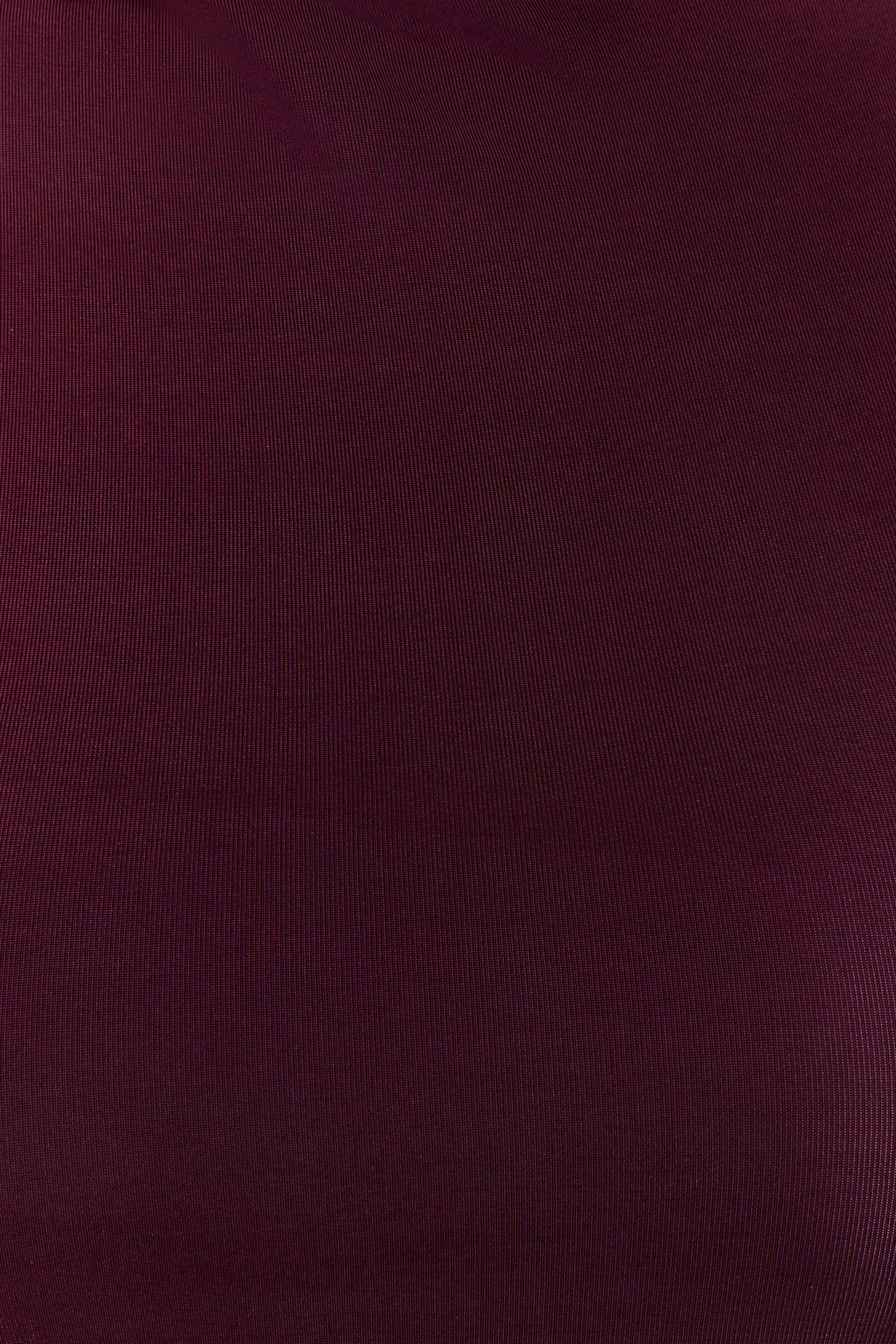 Hadleigh Sleeveless Slinky Top - Burgundy