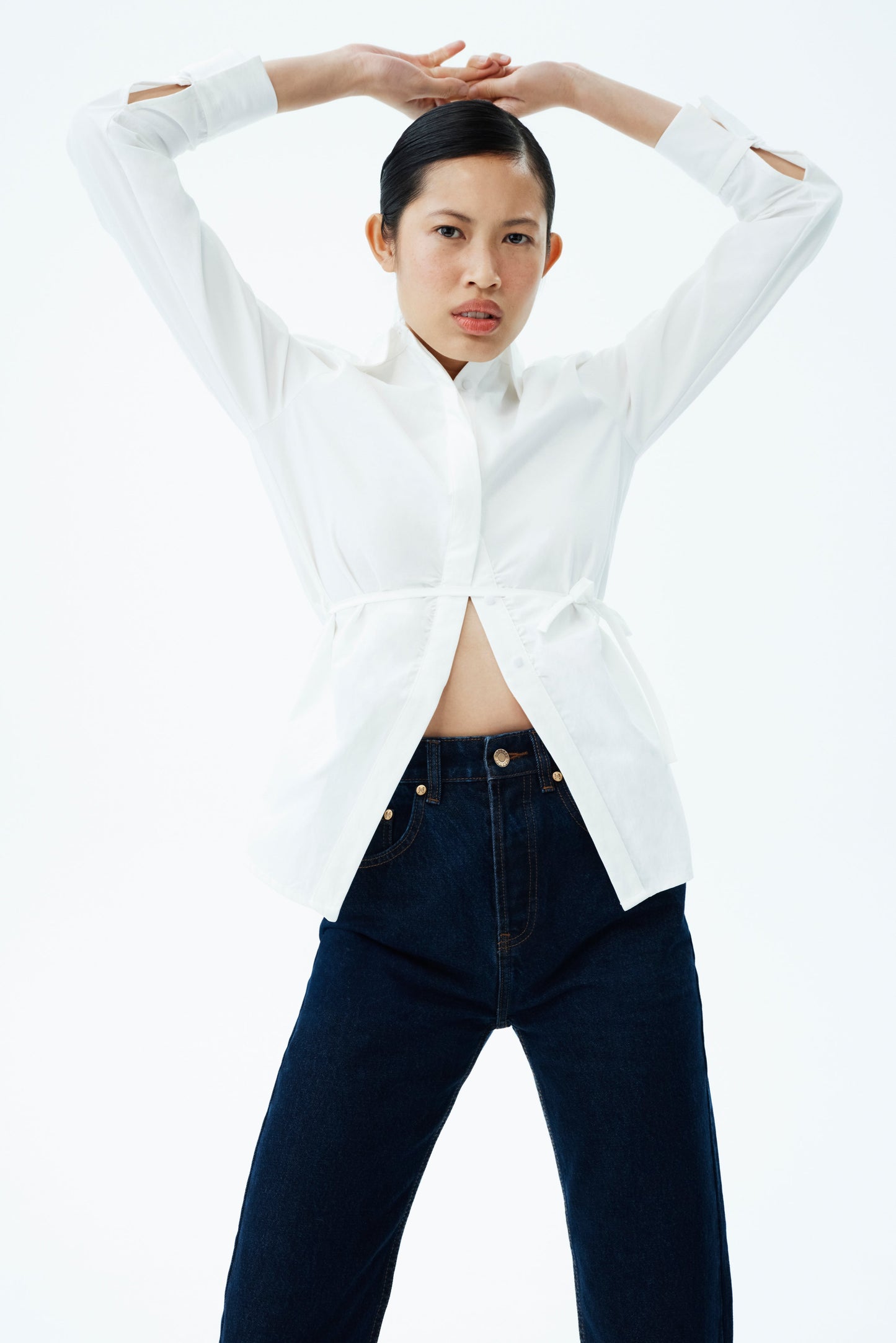 Janessa Skinny Denim Jeans- Indigo Blue