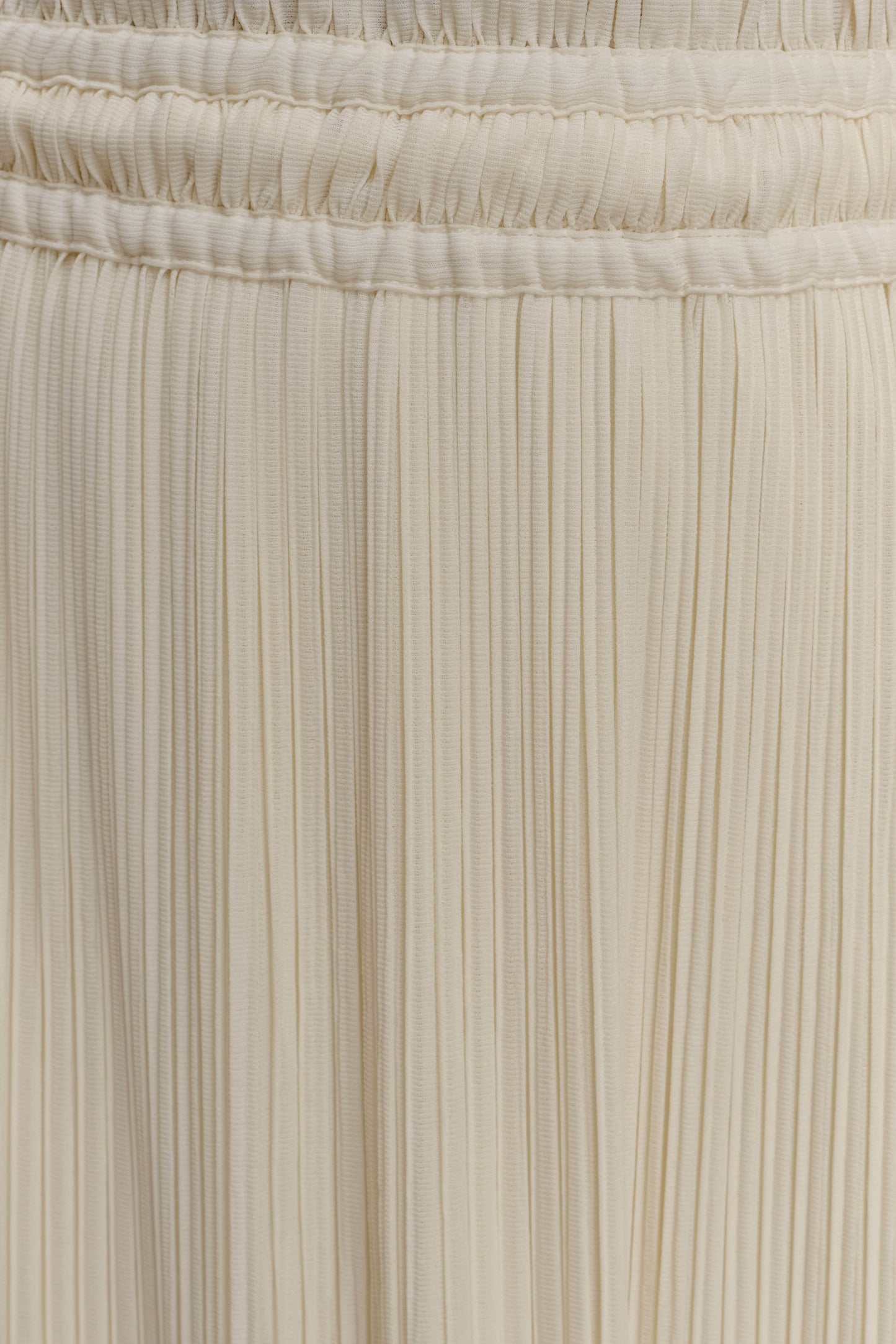 Amaris Gathered Plisse Maxi Skirt - Lemon