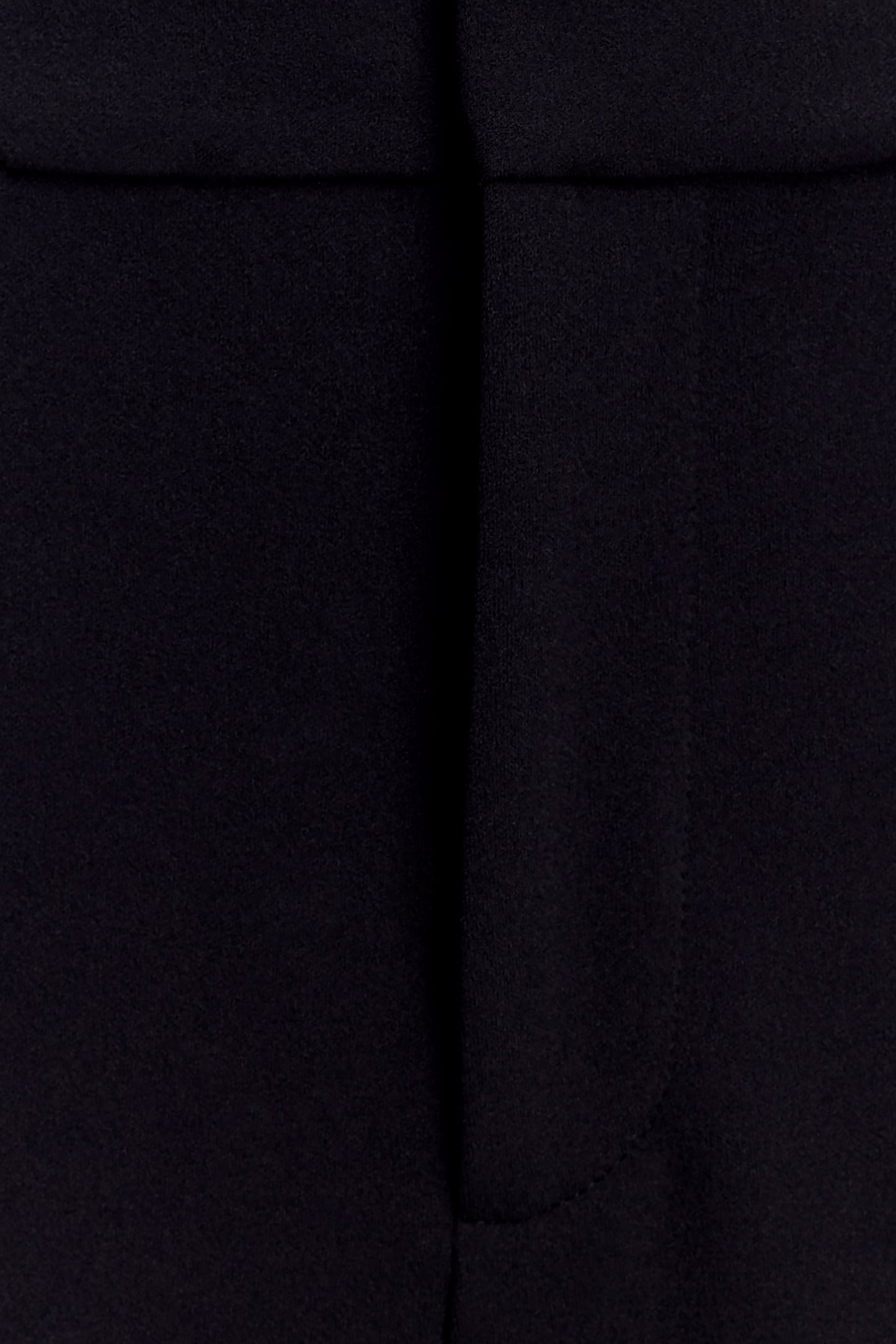 Maude Crepe Straight Leg Pants - Black