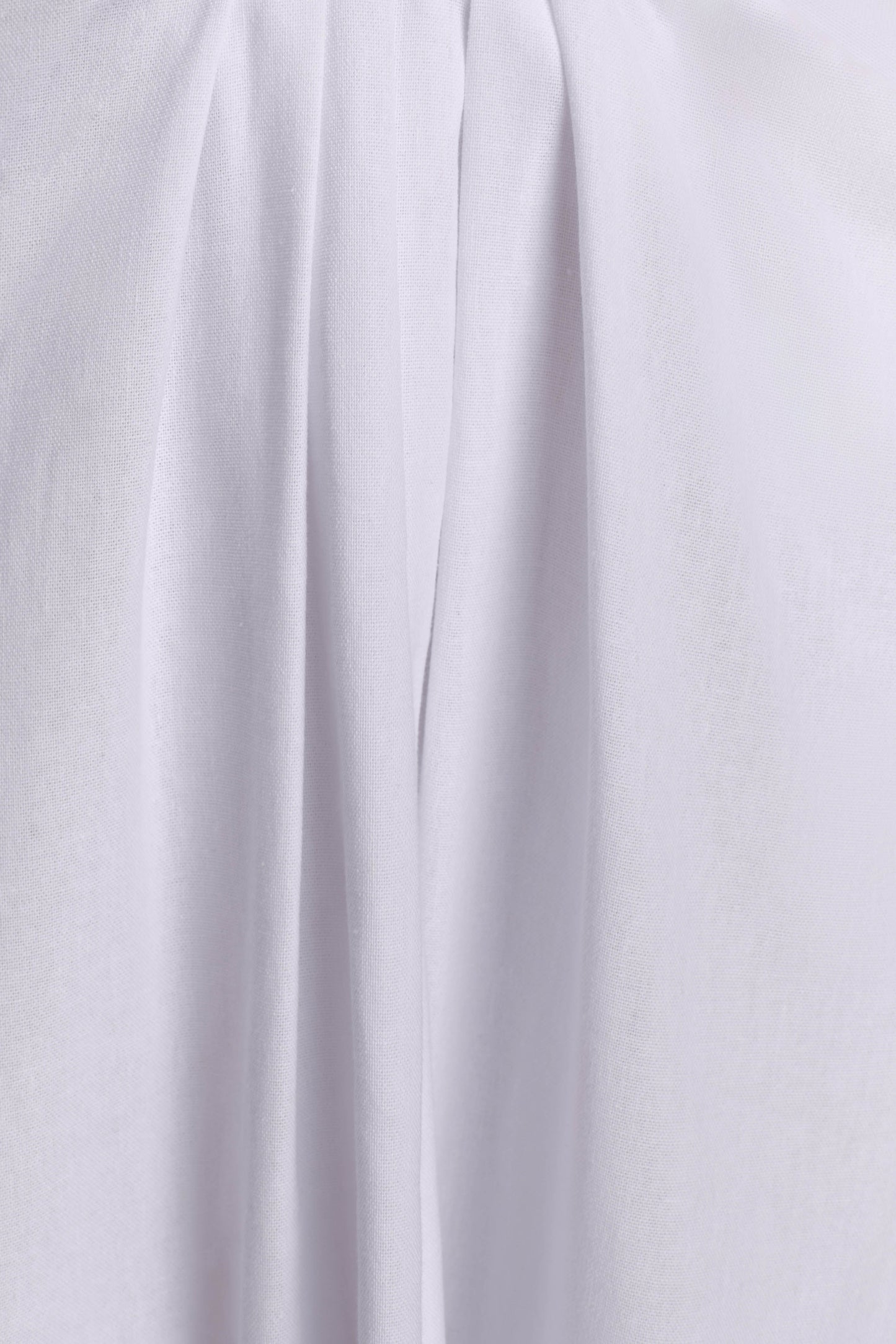 River Gathered Maxi Skirt - White