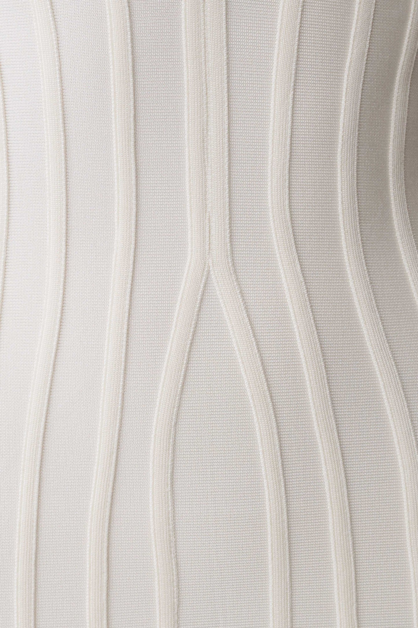 Gia Bandage Knit Midi Dress - Ivory