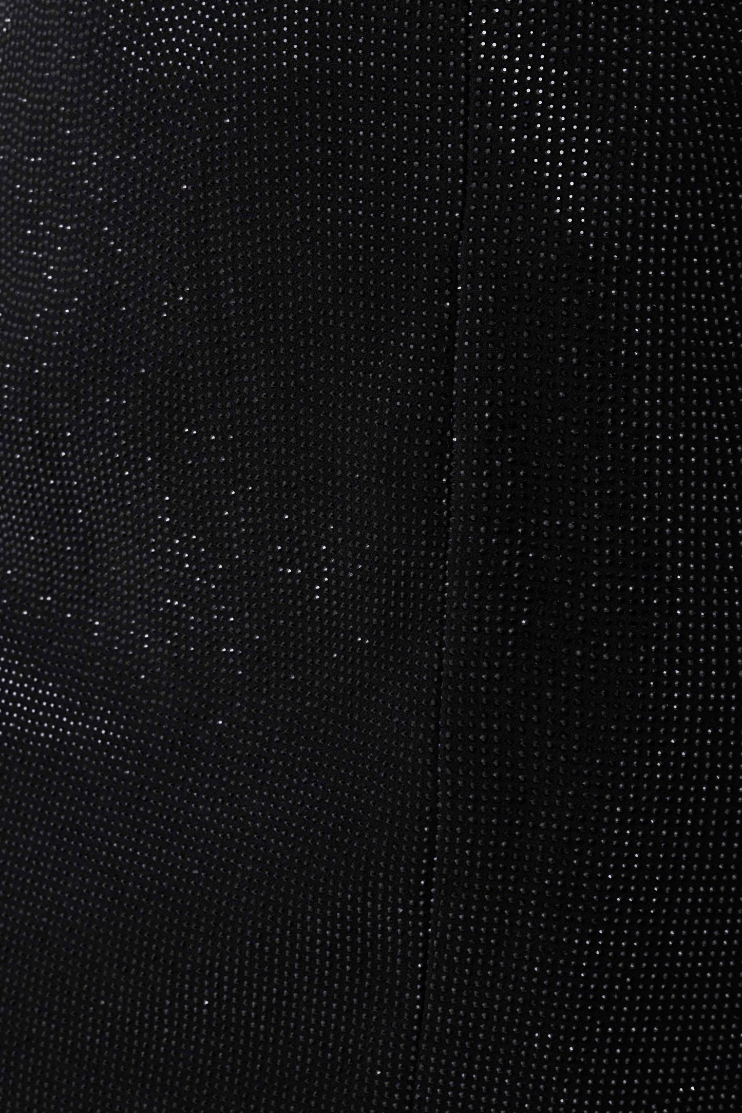 Raina Diamante Halter Mini Dress - Black