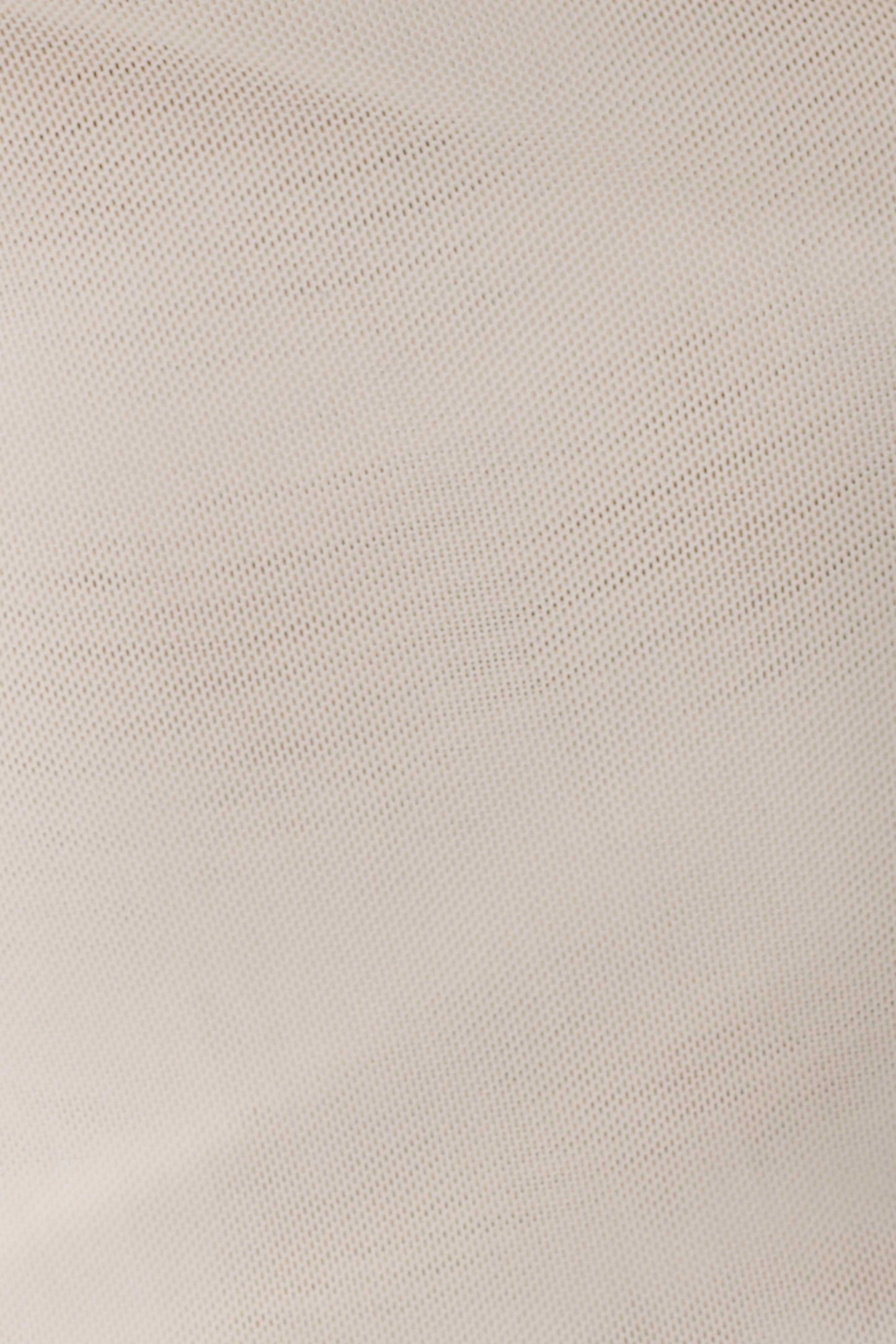 Lumi Long Sleeve Mesh Top - Bone