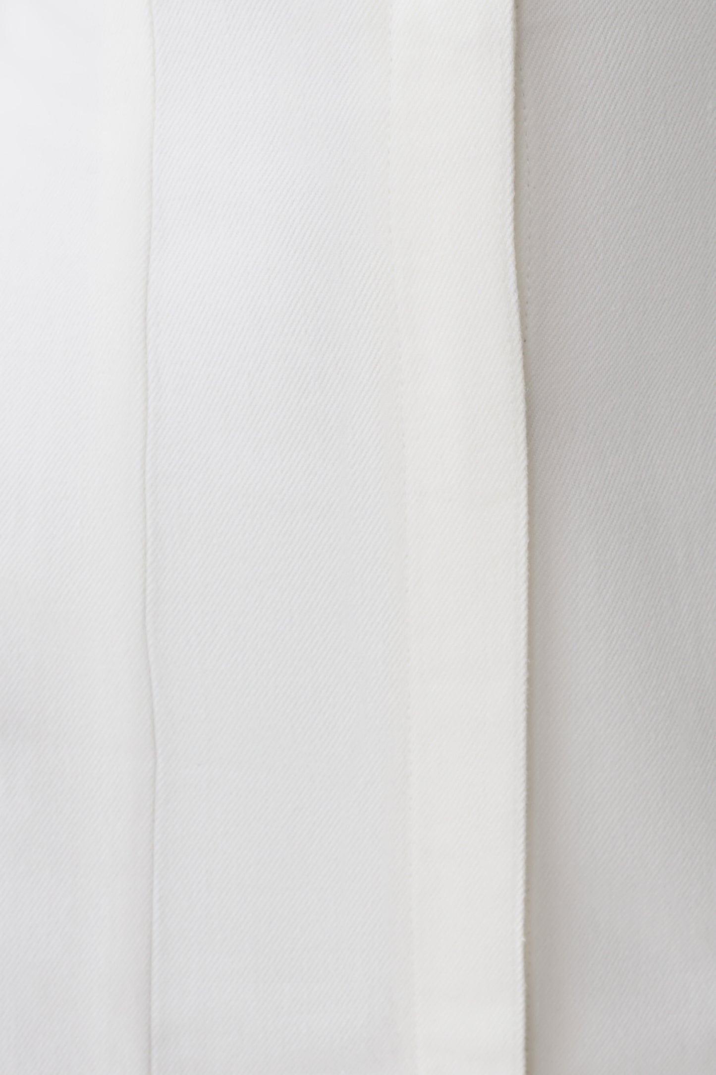 Sheriden Collared Mini Denim Dress - White