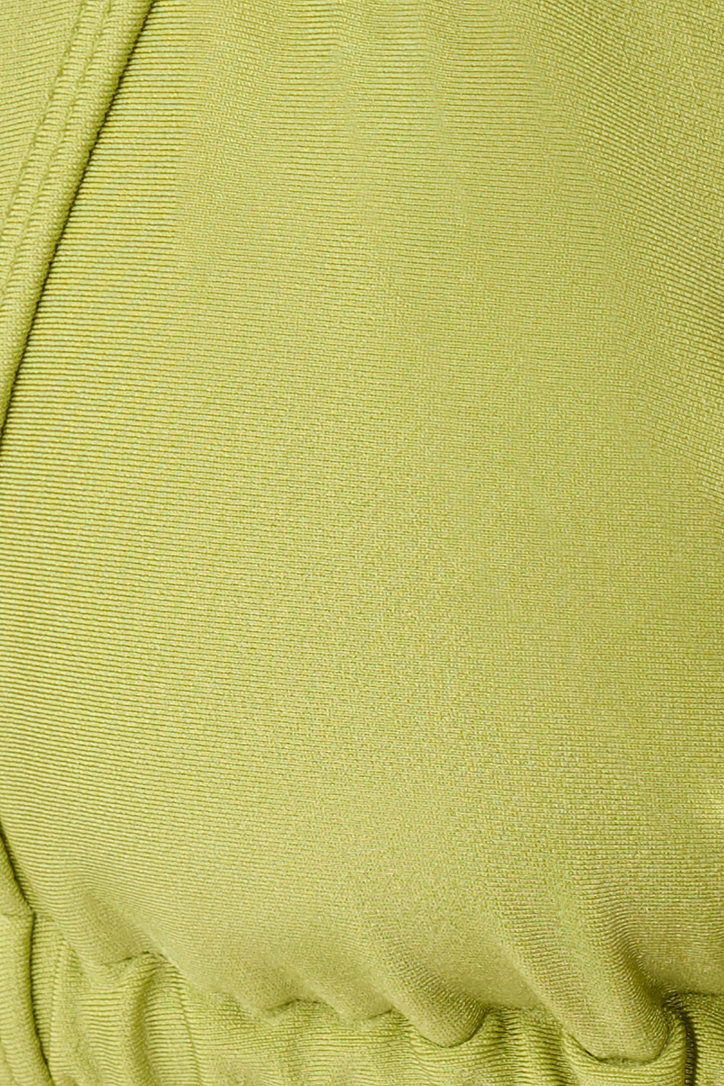 Fern Triangle Bikini Top - Green