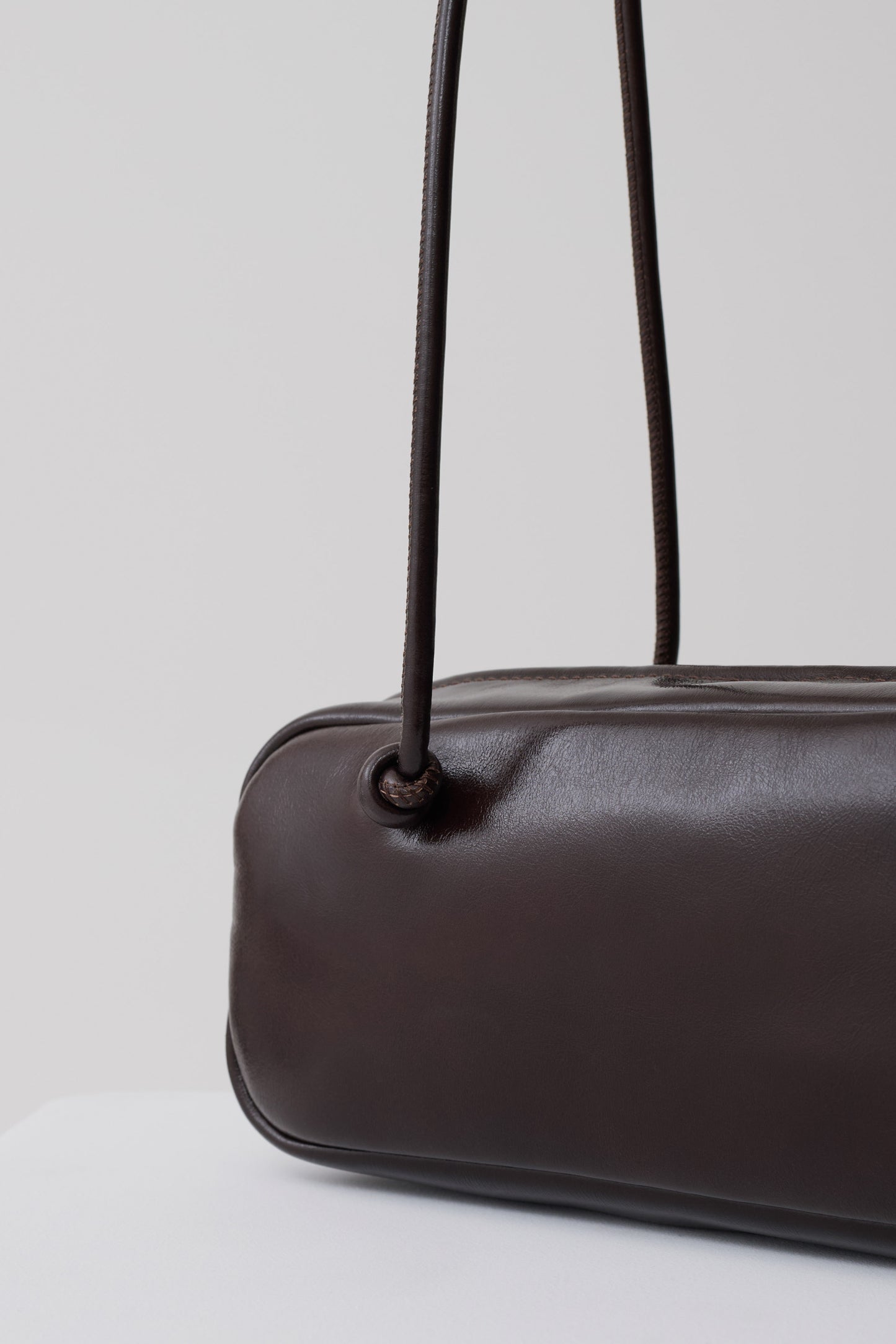 Mia Barrel Bag - Chocolate