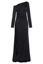 Avery Long Sleeve Maxi Dress - Black