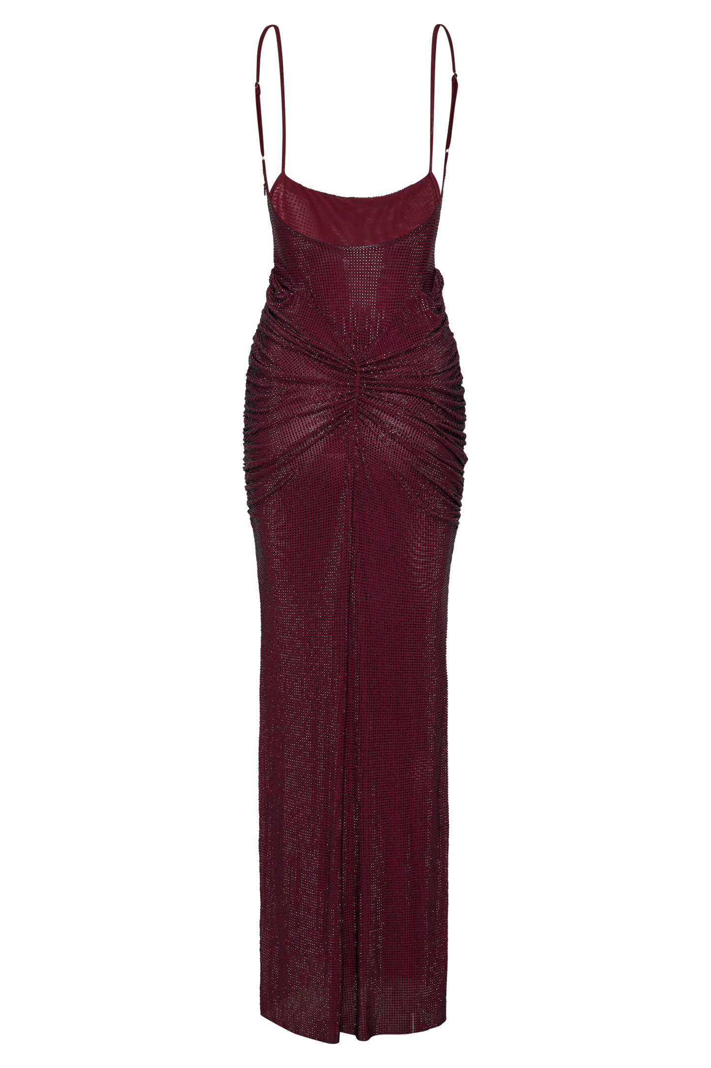 Roisin Diamante Maxi Dress - Mahogany