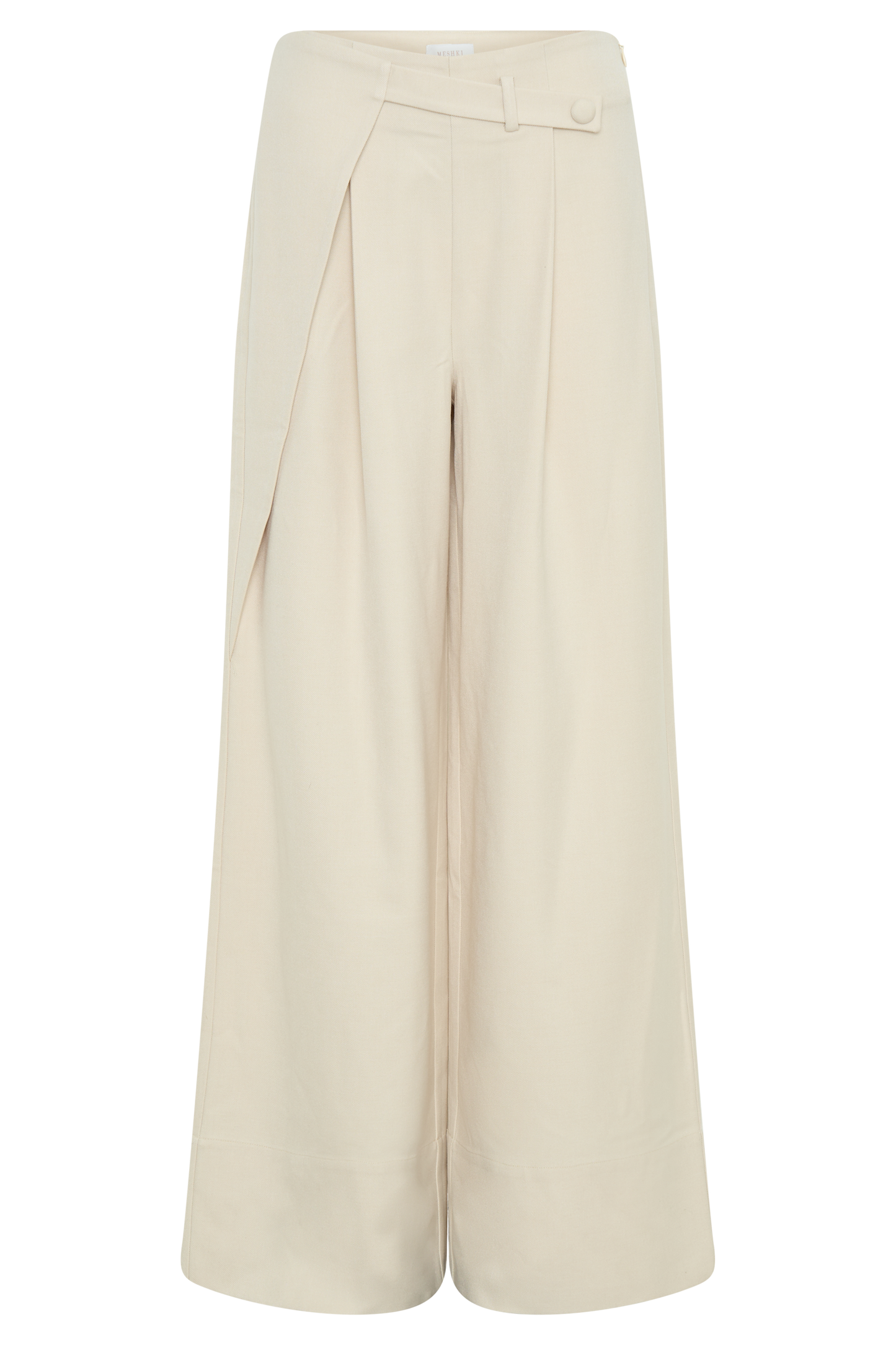 Mila Straight Leg Suiting Pant - Buttermilk