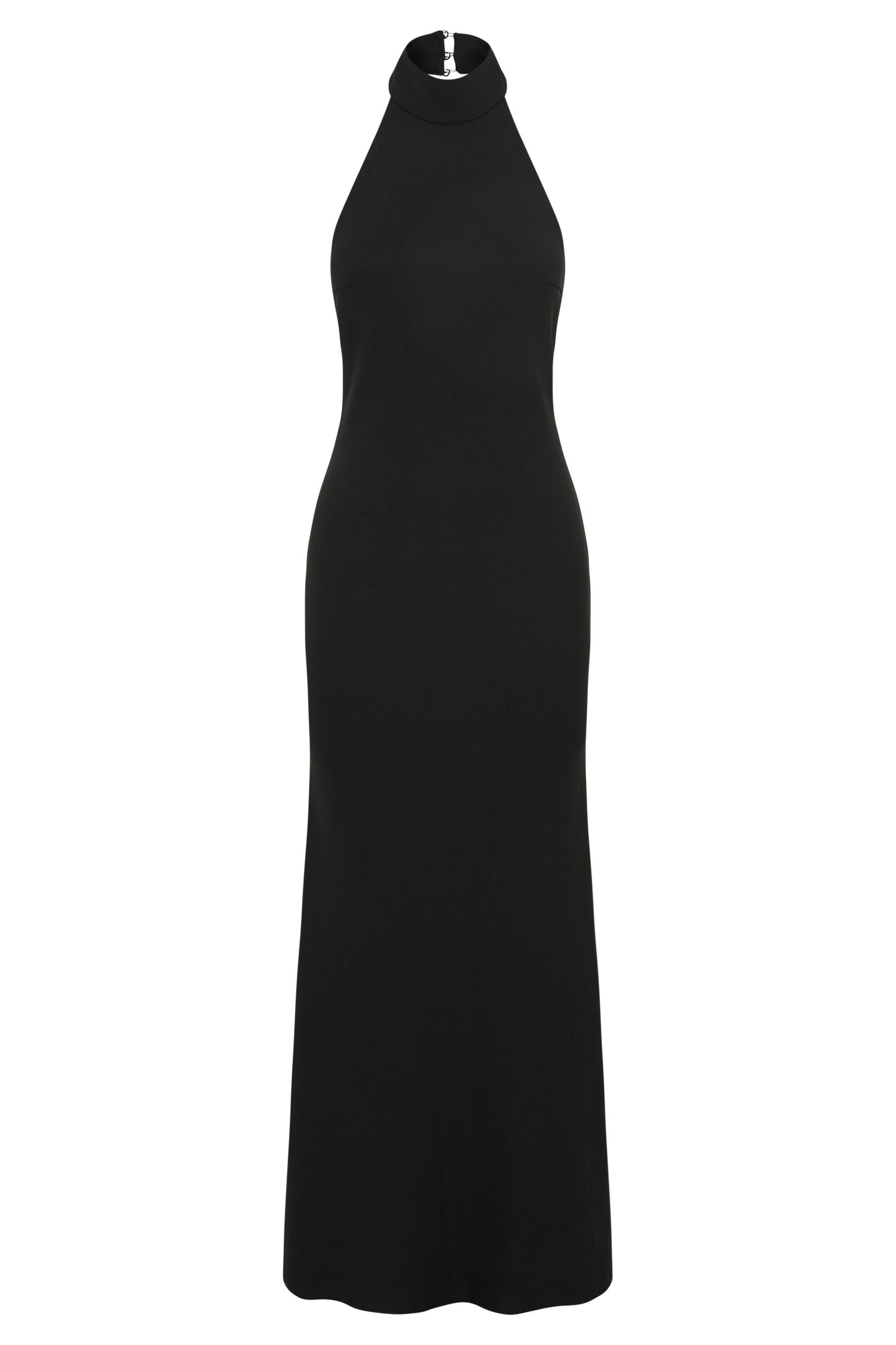 Genesis High Neck Maxi Dress - Black