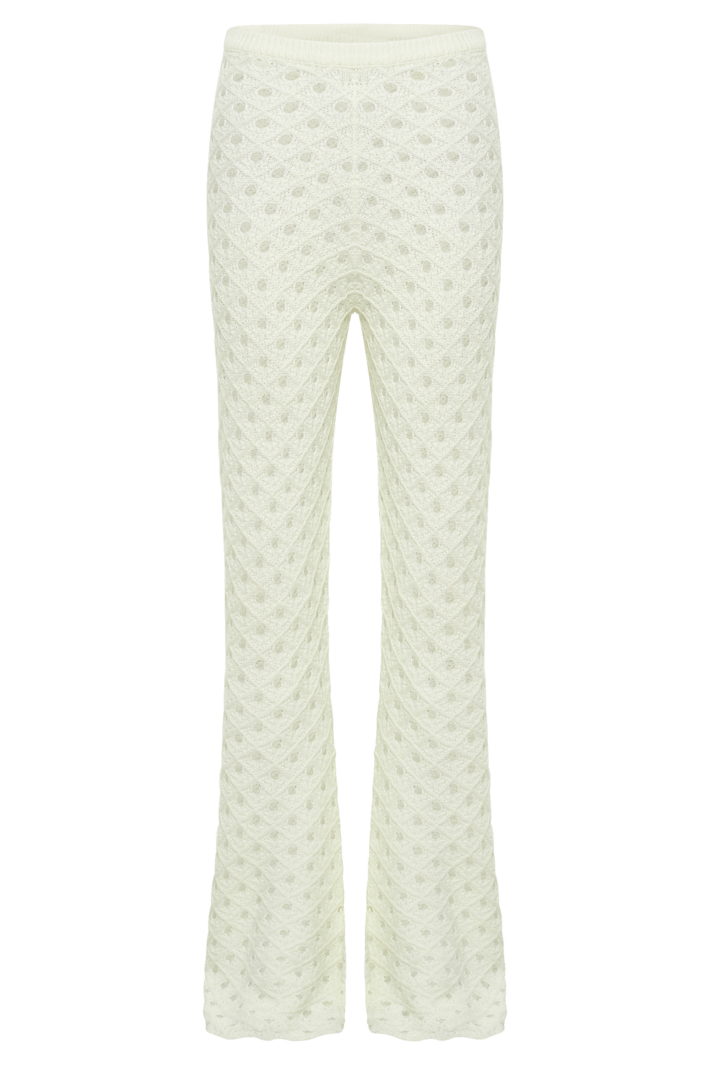 Santana Crochet Pants - Ivory