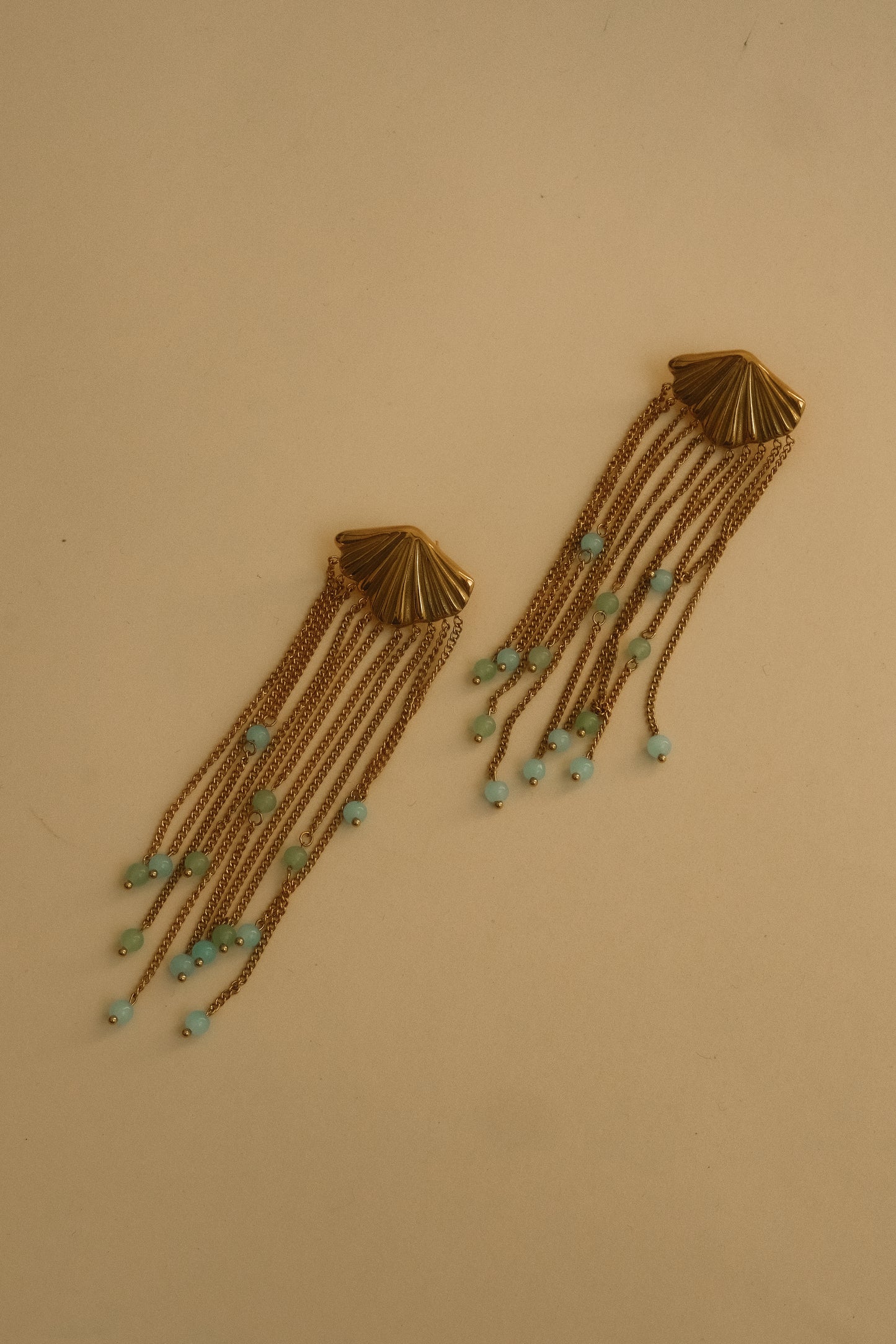 Maia Chandelier Earrings - Gold