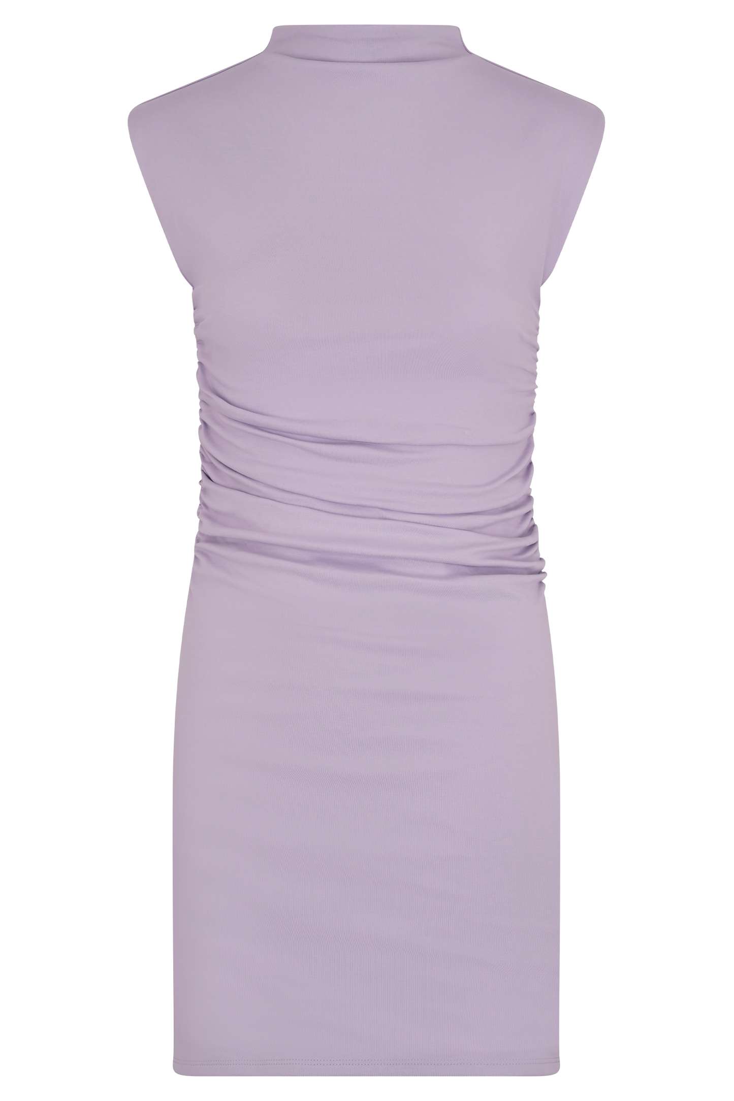 Elliot High Neck Sleeveless Mini Dress - Lilac