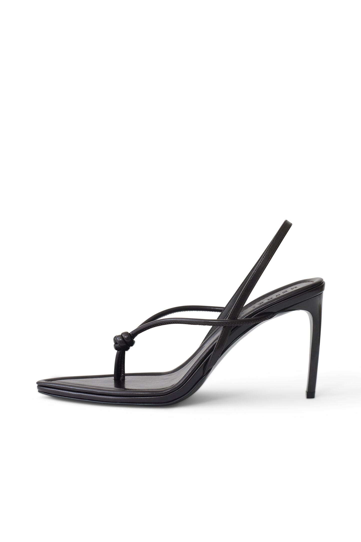 Nikkie Knot Sling Back Heel - Chocolate