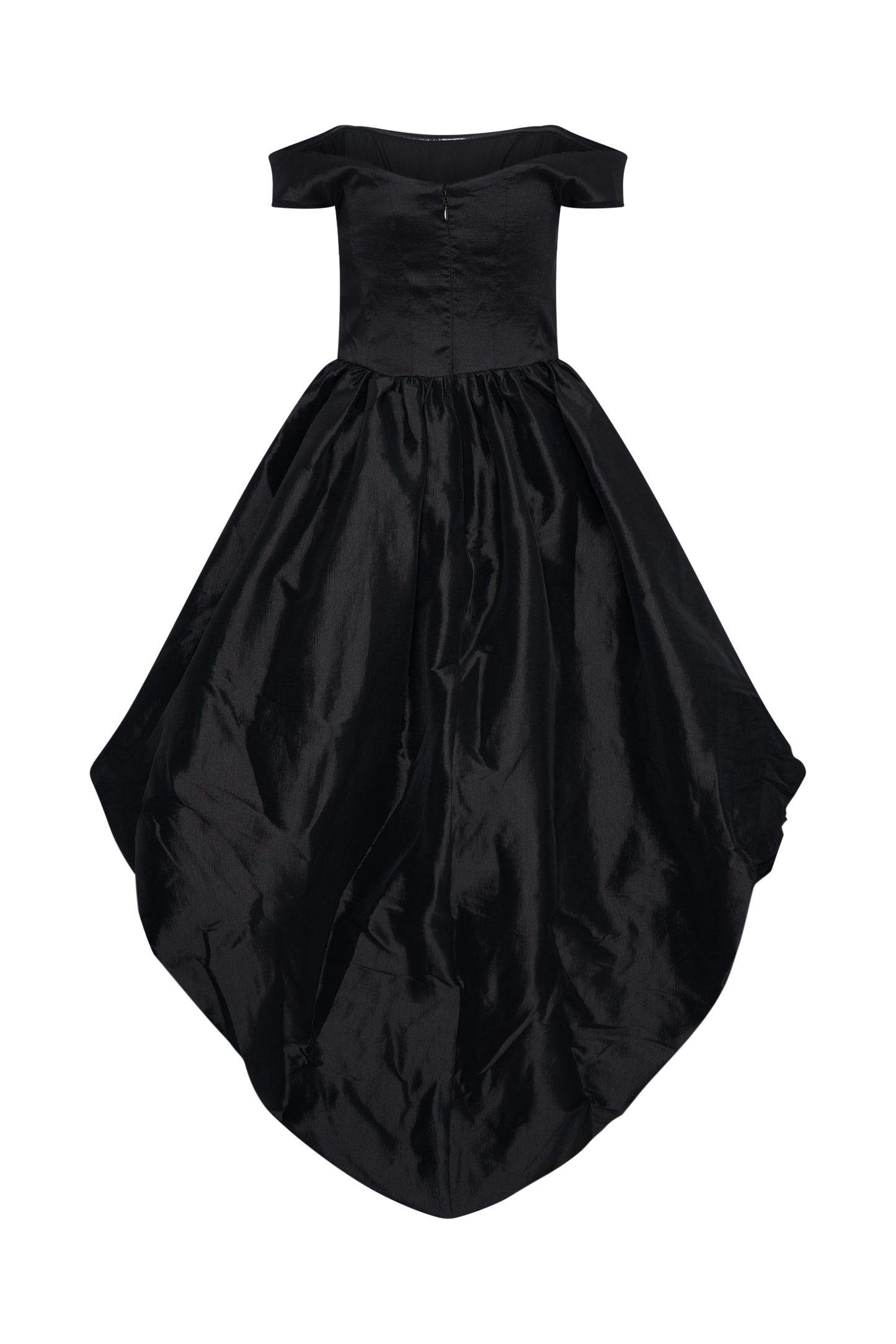 Amelia Bubble Maxi Dress - Black