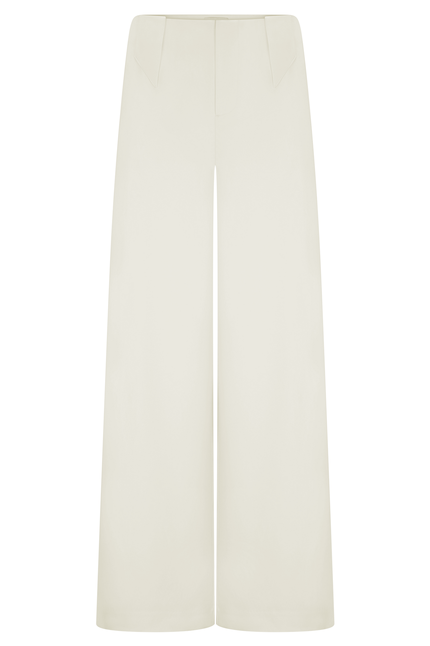 Arlo Wide Leg Suiting Trouser - Ivory