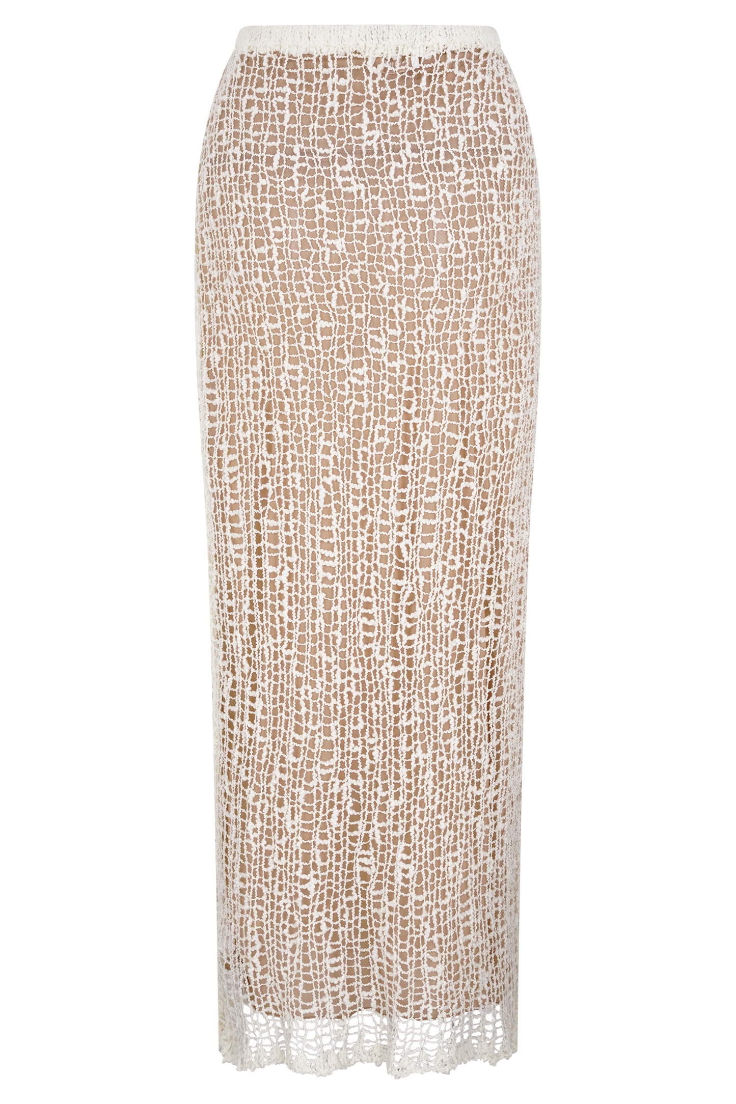 Cordelia Knit Maxi Skirt - Ivory