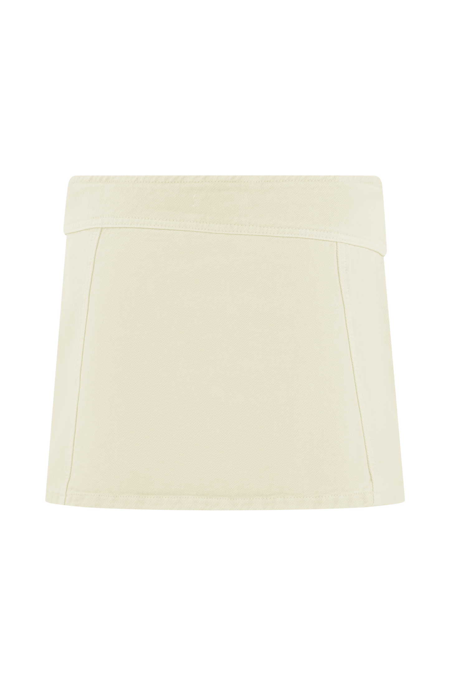 Fallon Denim Micro Mini Skort - Stone Wash