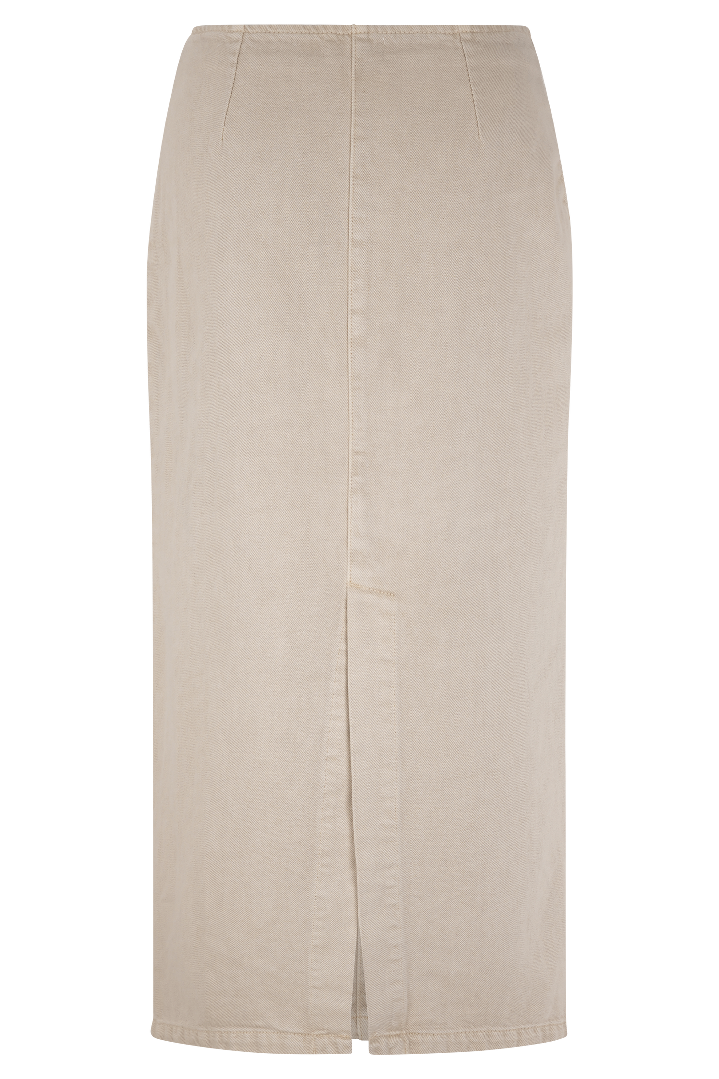 Fallon Denim Midi Skirt - Stone Wash