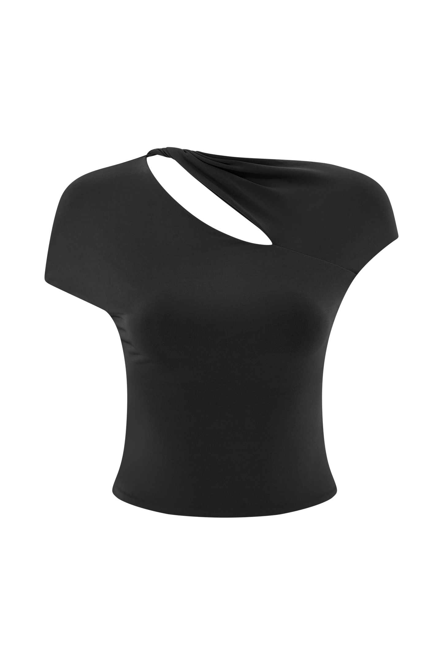 Haven Slinky Twist Top - Black