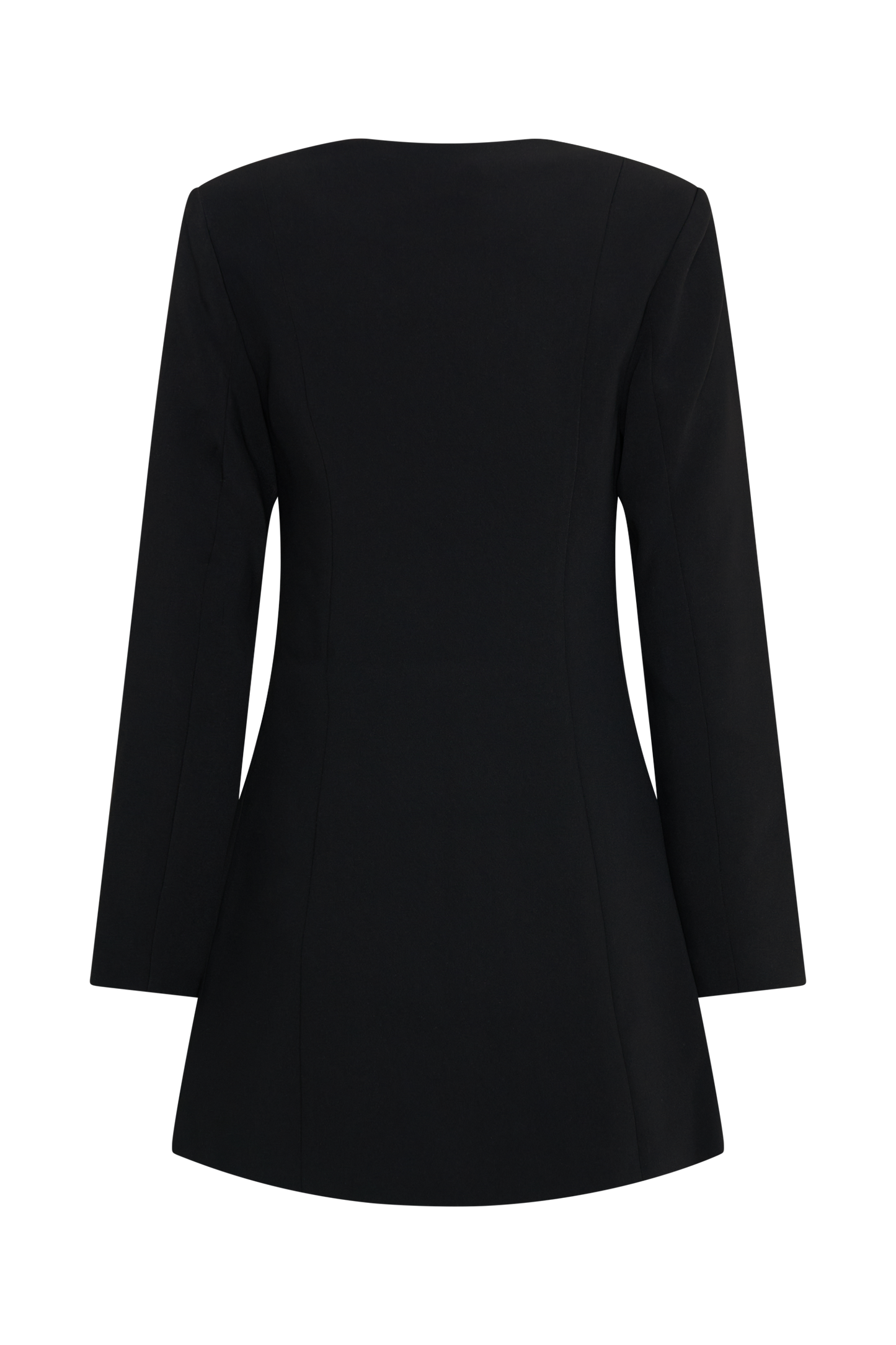 Hurley Long Sleeve Blazer Mini Dress - Black