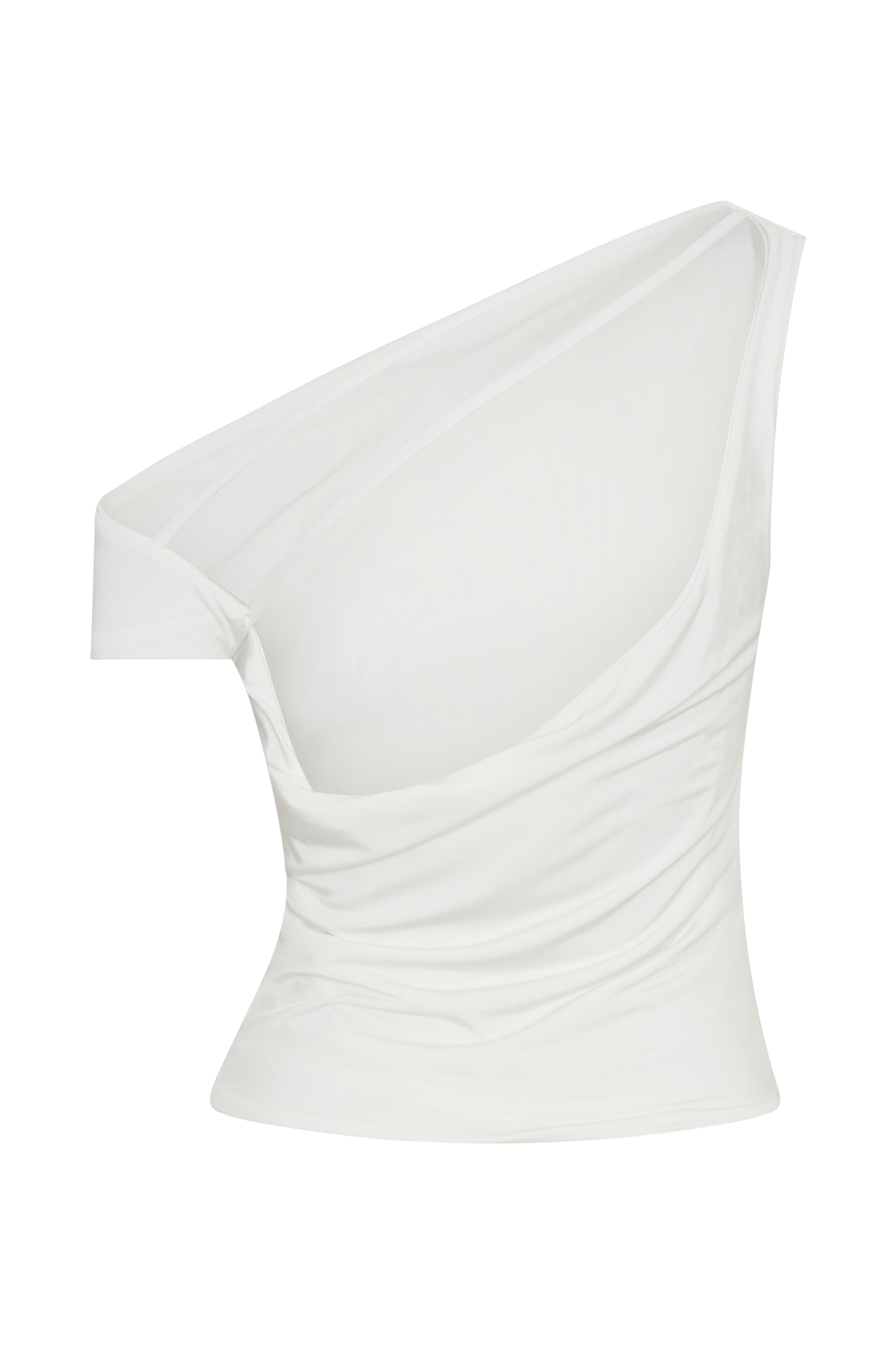 Kacey Slinky Off Shoulder Top - White