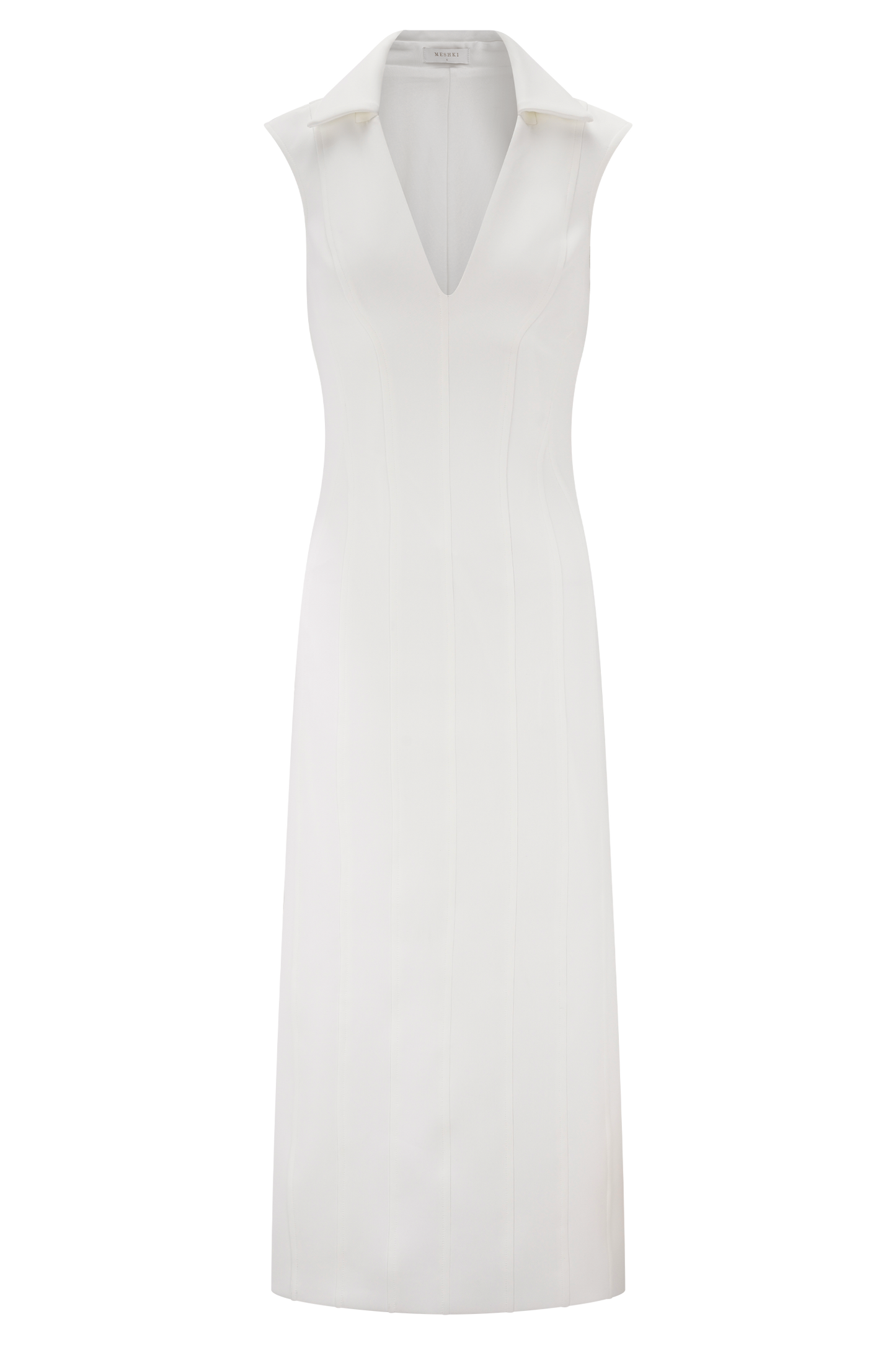 Keagan Sleeveless Midi Dress - Ivory